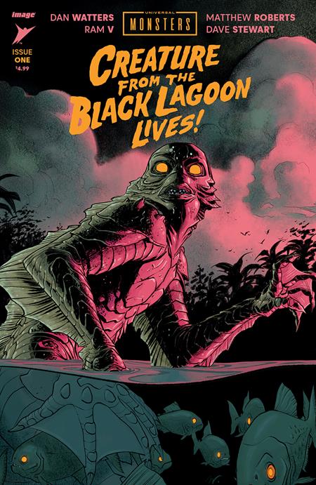 UNIVERSAL MONSTERS THE CREATURE FROM THE BLACK LAGOON LIVES #1 CVR A