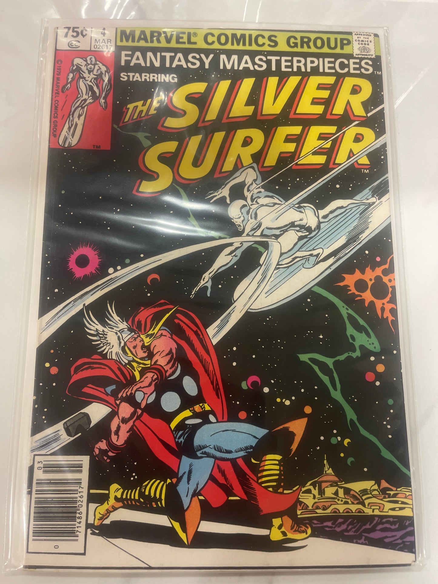 Fantasy Masterpieces Vol 2 #4 Silver Surfer vs. Thor