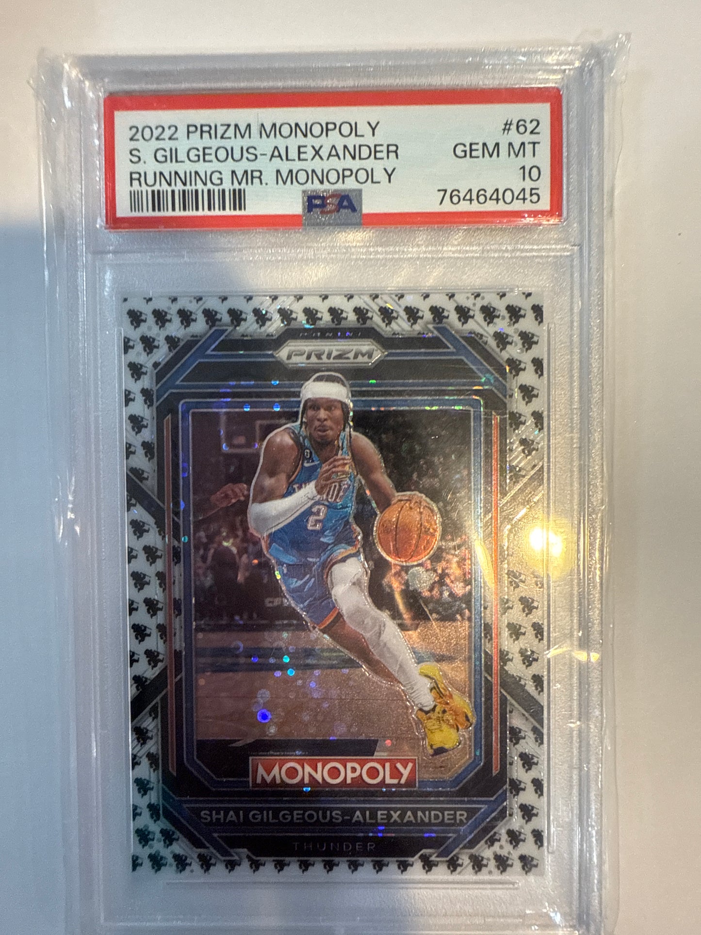 Shai Gileous Alexander Monopoly PSA 10