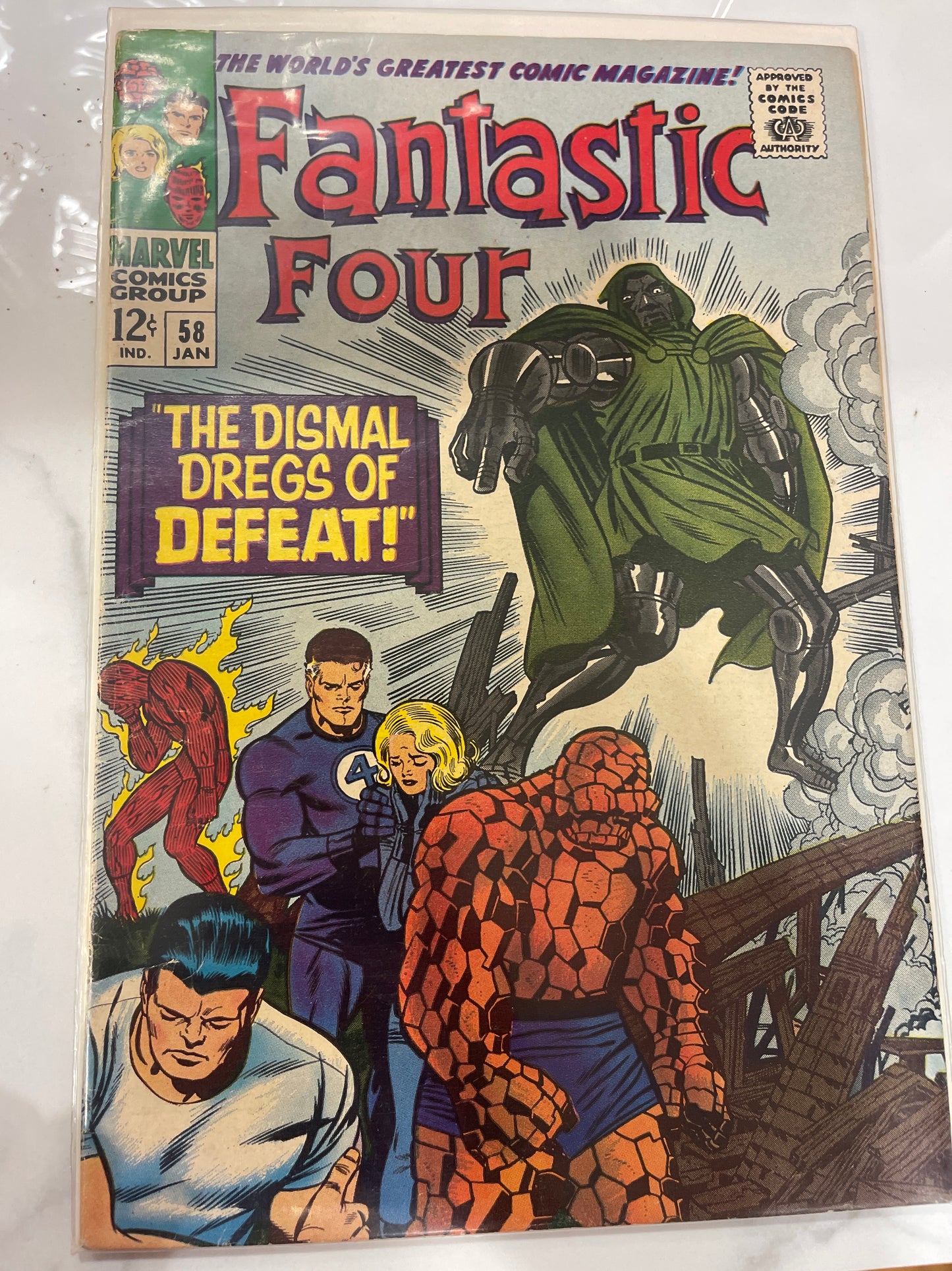 Fantastic Four #58 Doctor Doom