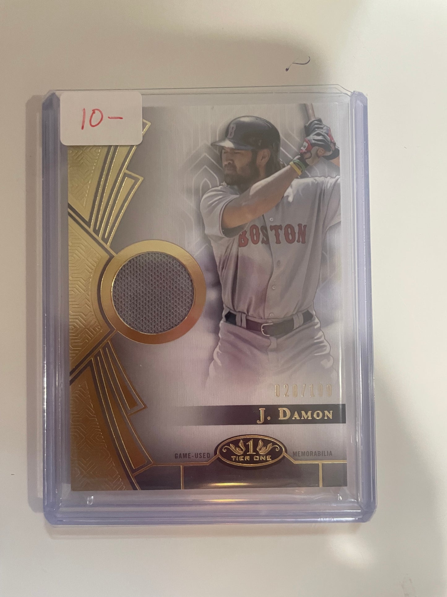 2023 Topps Tier1 Patch J. Damon /199