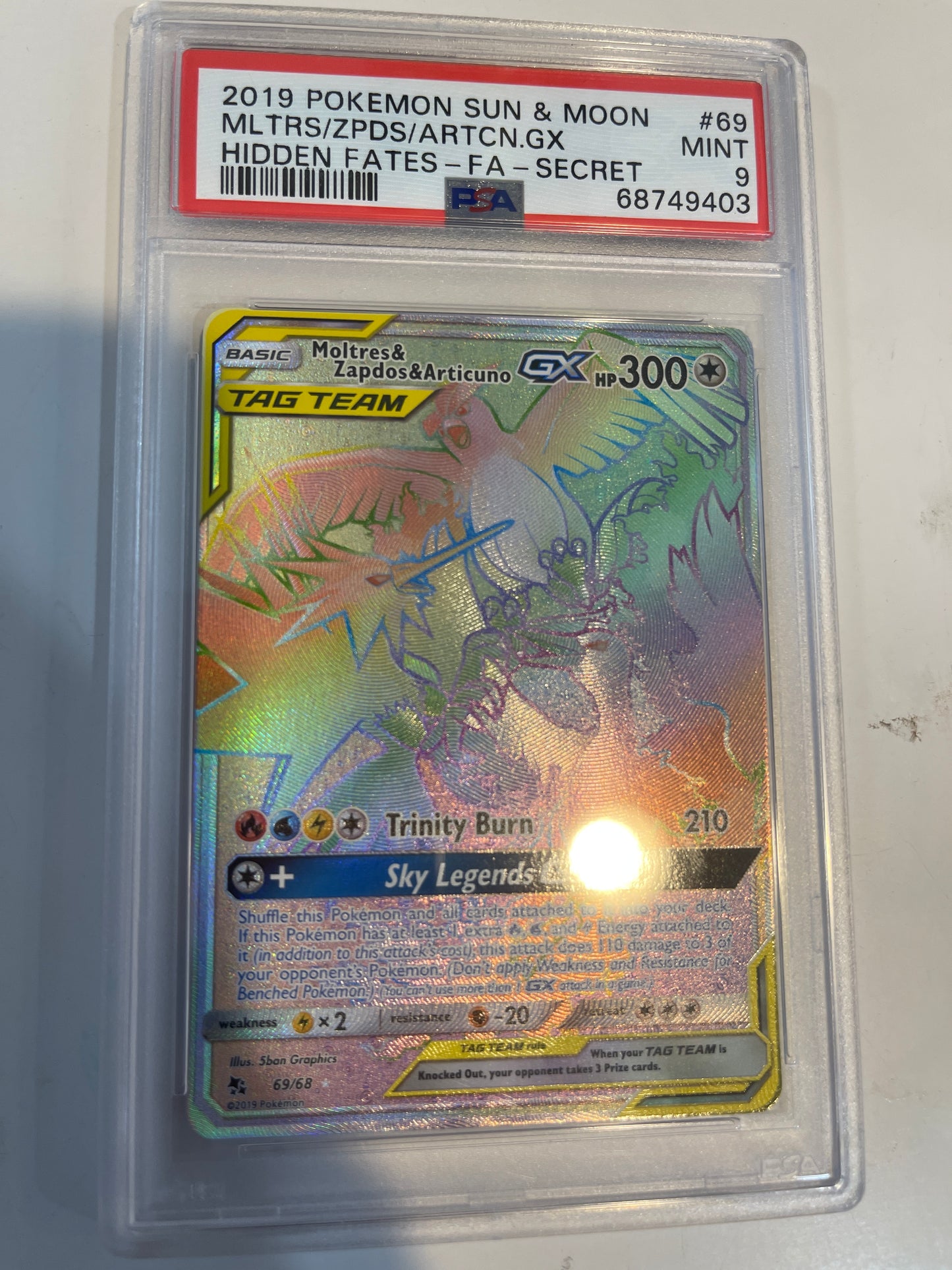 2019 3 Birds Secret 69 PSA 9