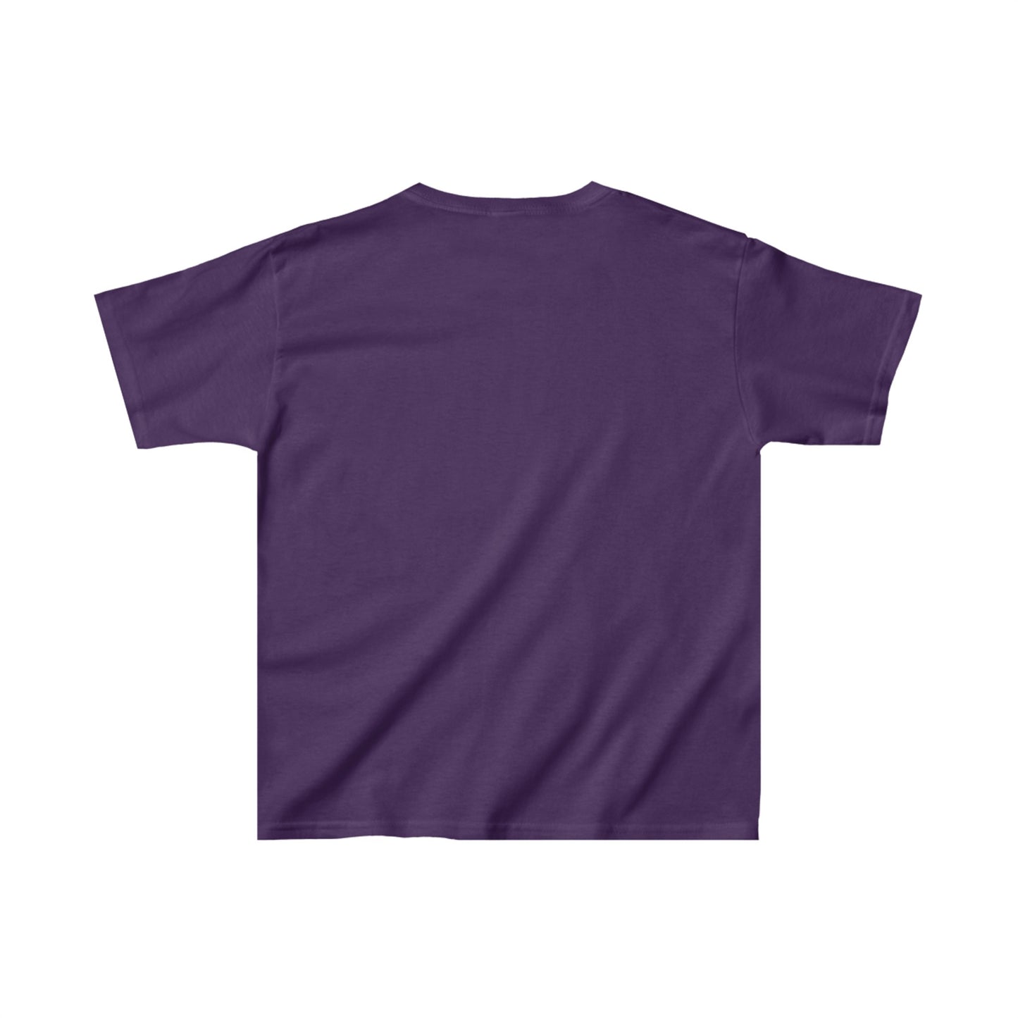 Kids Heavy Cotton™ Tee (white logo, darker color shirts)