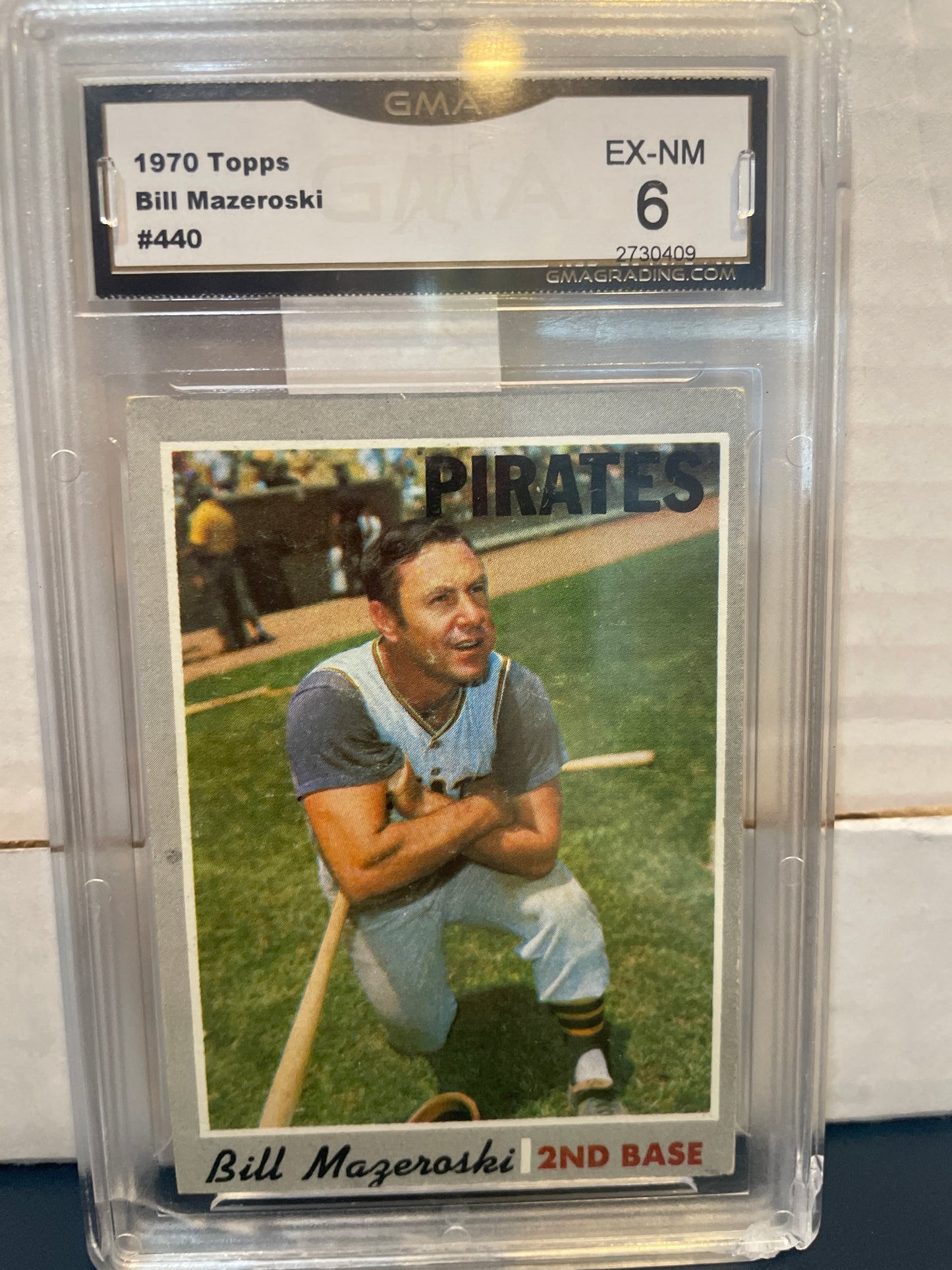 1970 Topps Bill Mazeroski #440 GMA 6