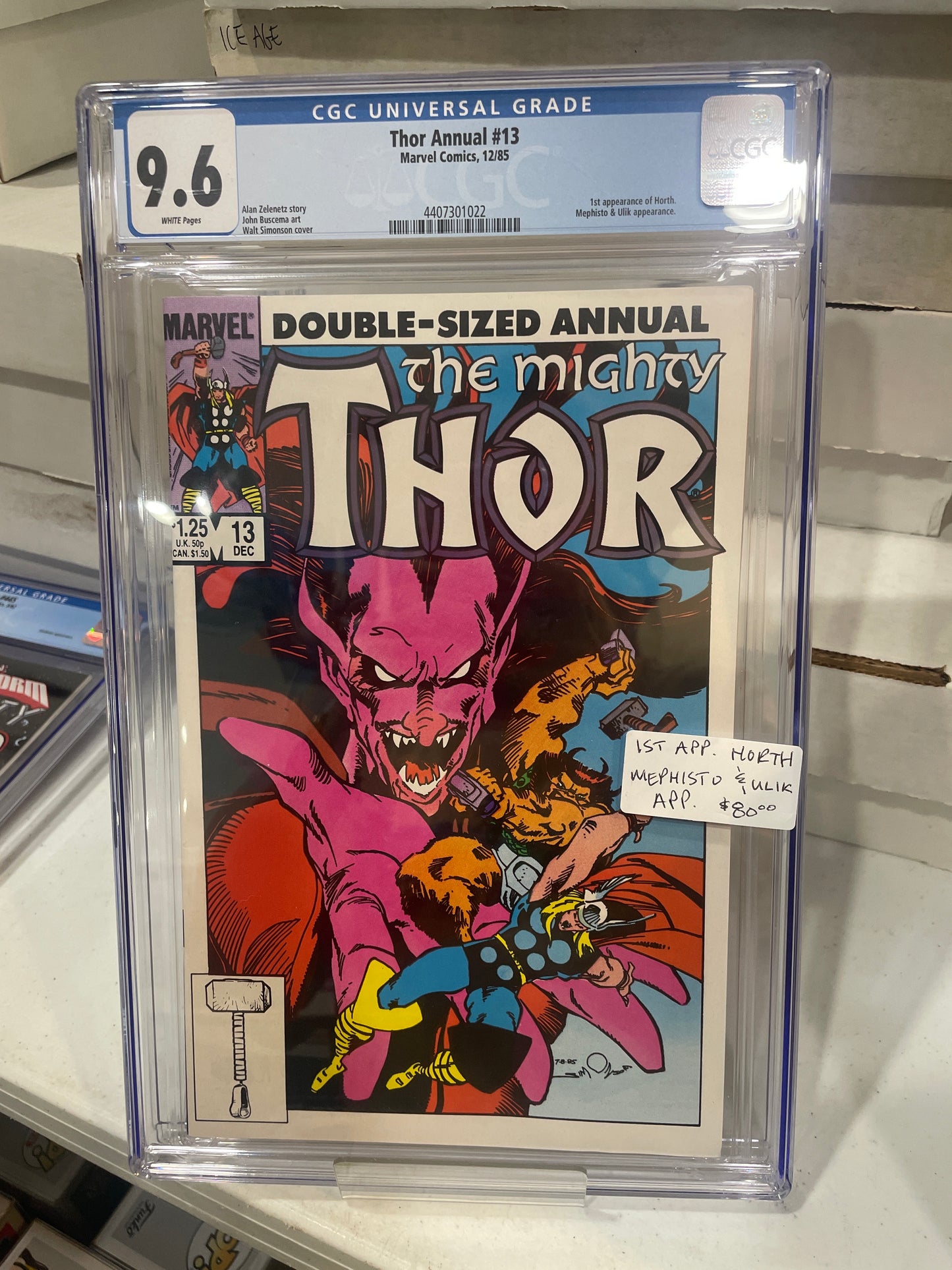 Thor Annual #13 CGC 9.6