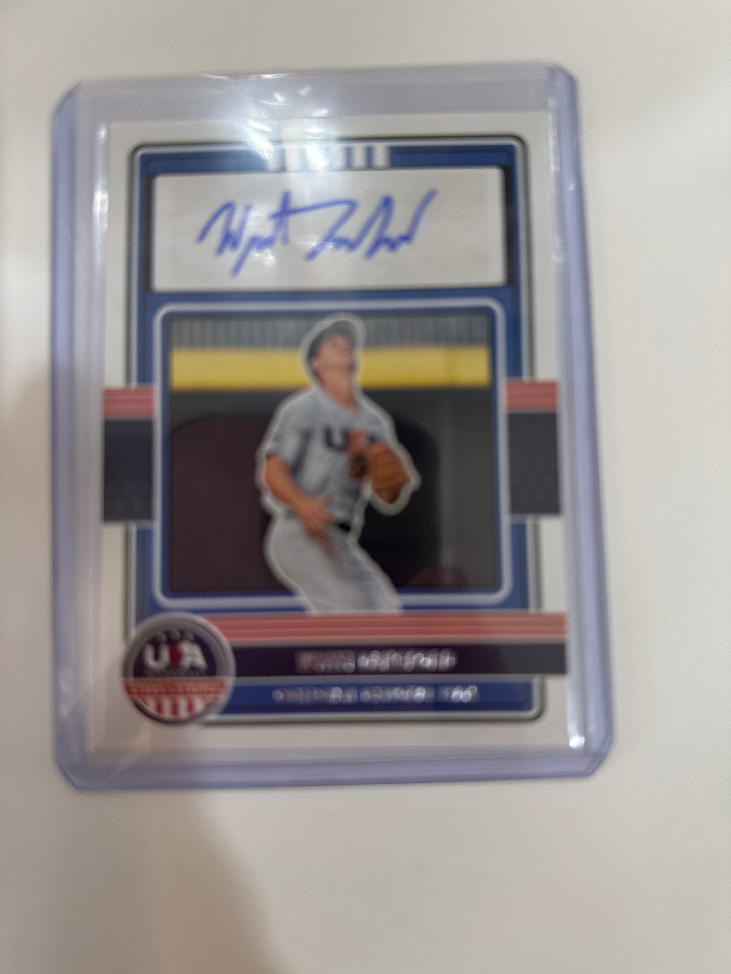 Wyatt Langford USA Auto Leaf