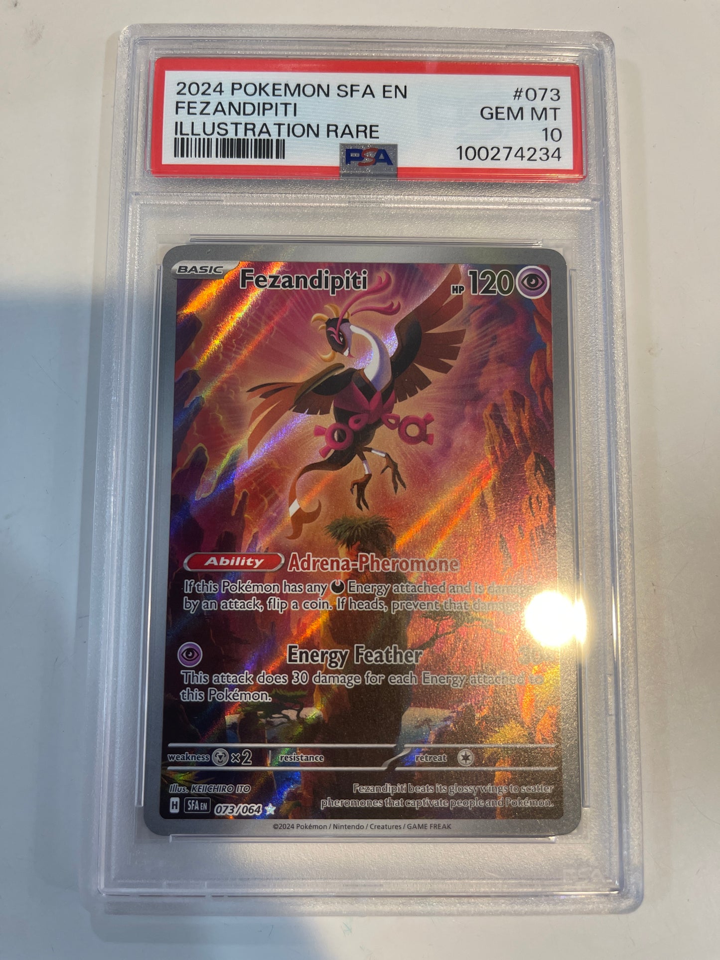2024 Fezandipiti #73 PSA 10