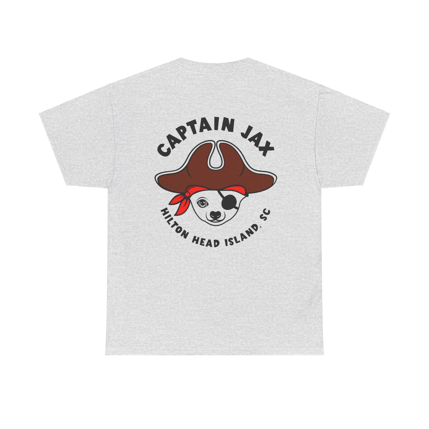 Unisex Heavy Cotton Tee (black logo, light color shirts)