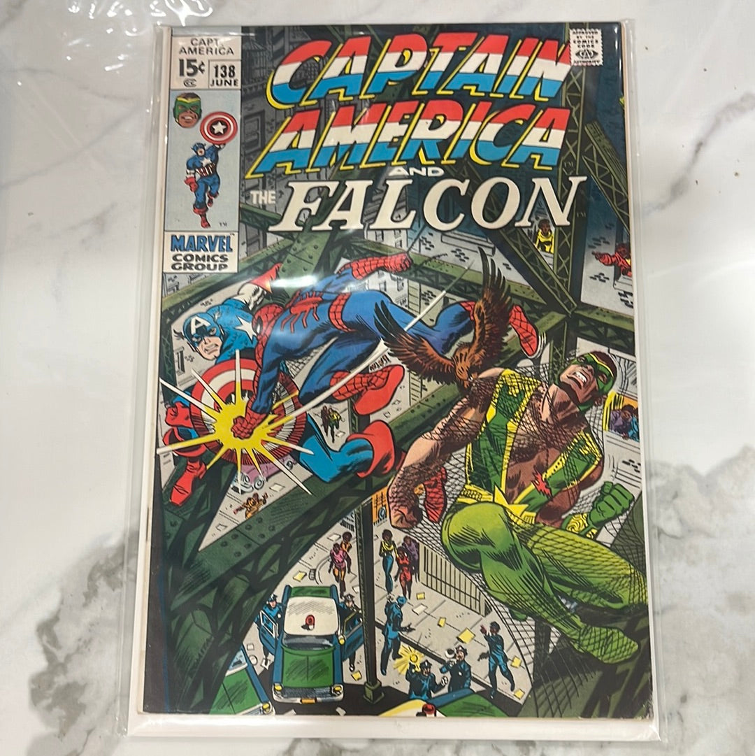 Captain America & The Falcon 138