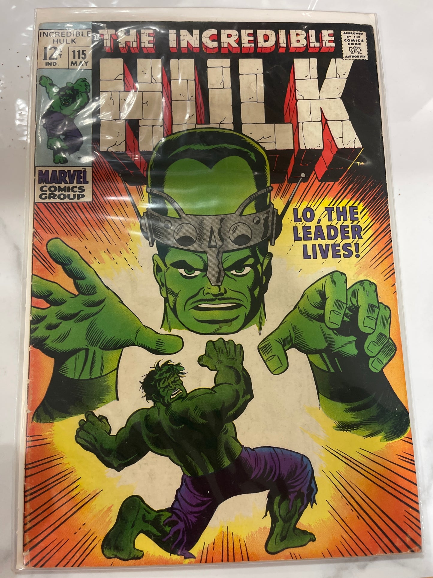 Incredible Hulk #115 vs. The Leader