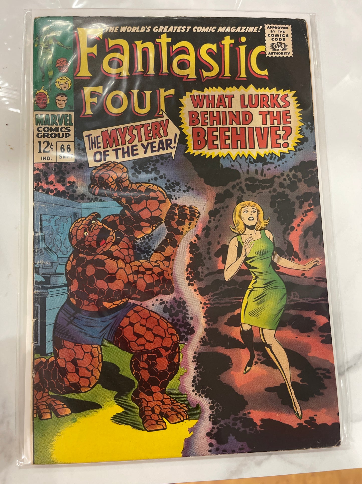 Fantastic Four #66 Origin of HIM begins (Adam Warlock)