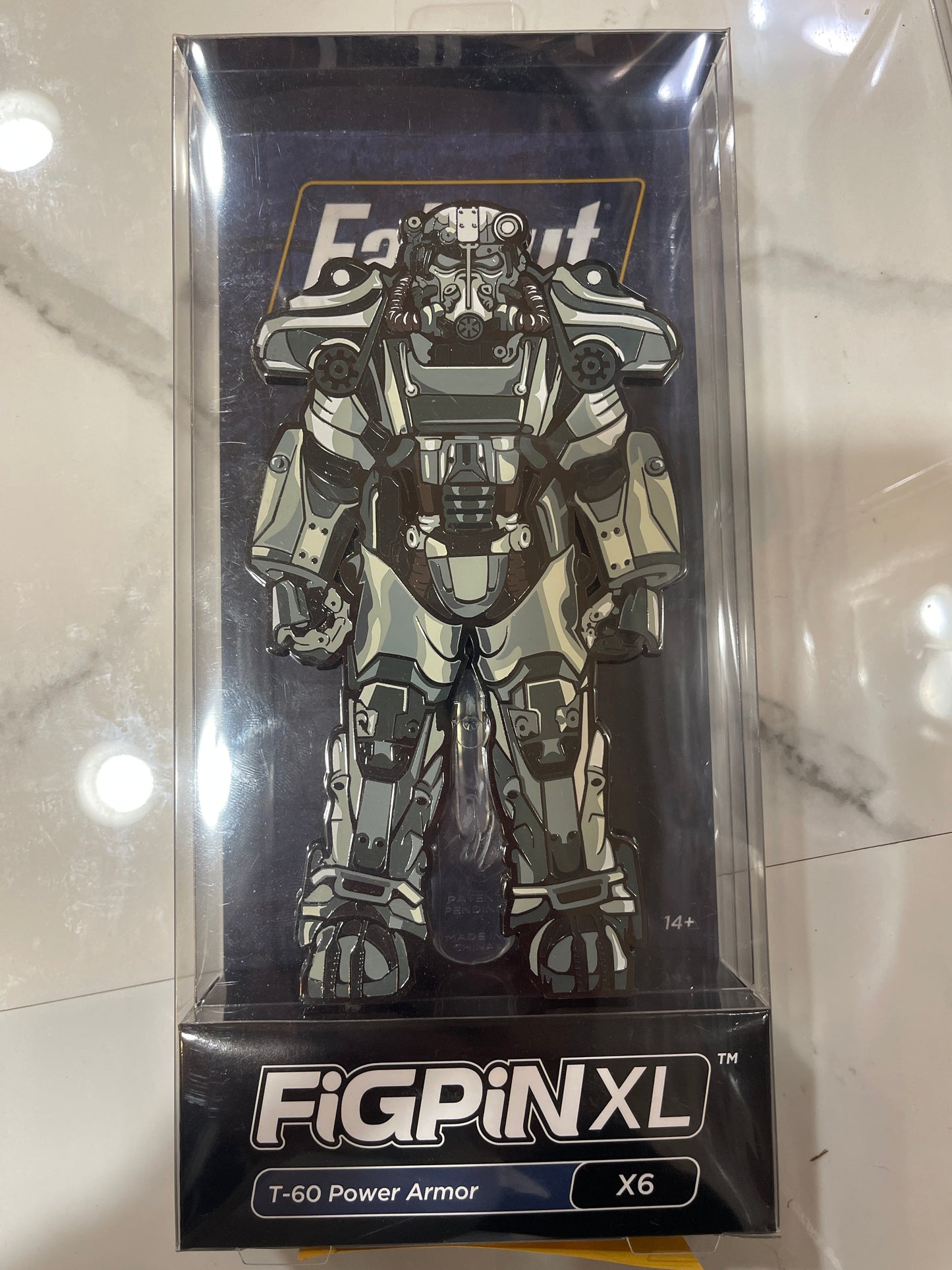 Fallout Figure Pin XL X6