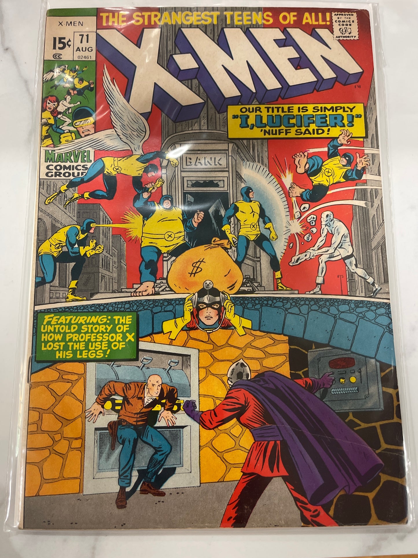 X-Men vol. 1 #71 vs. Blob and Unus