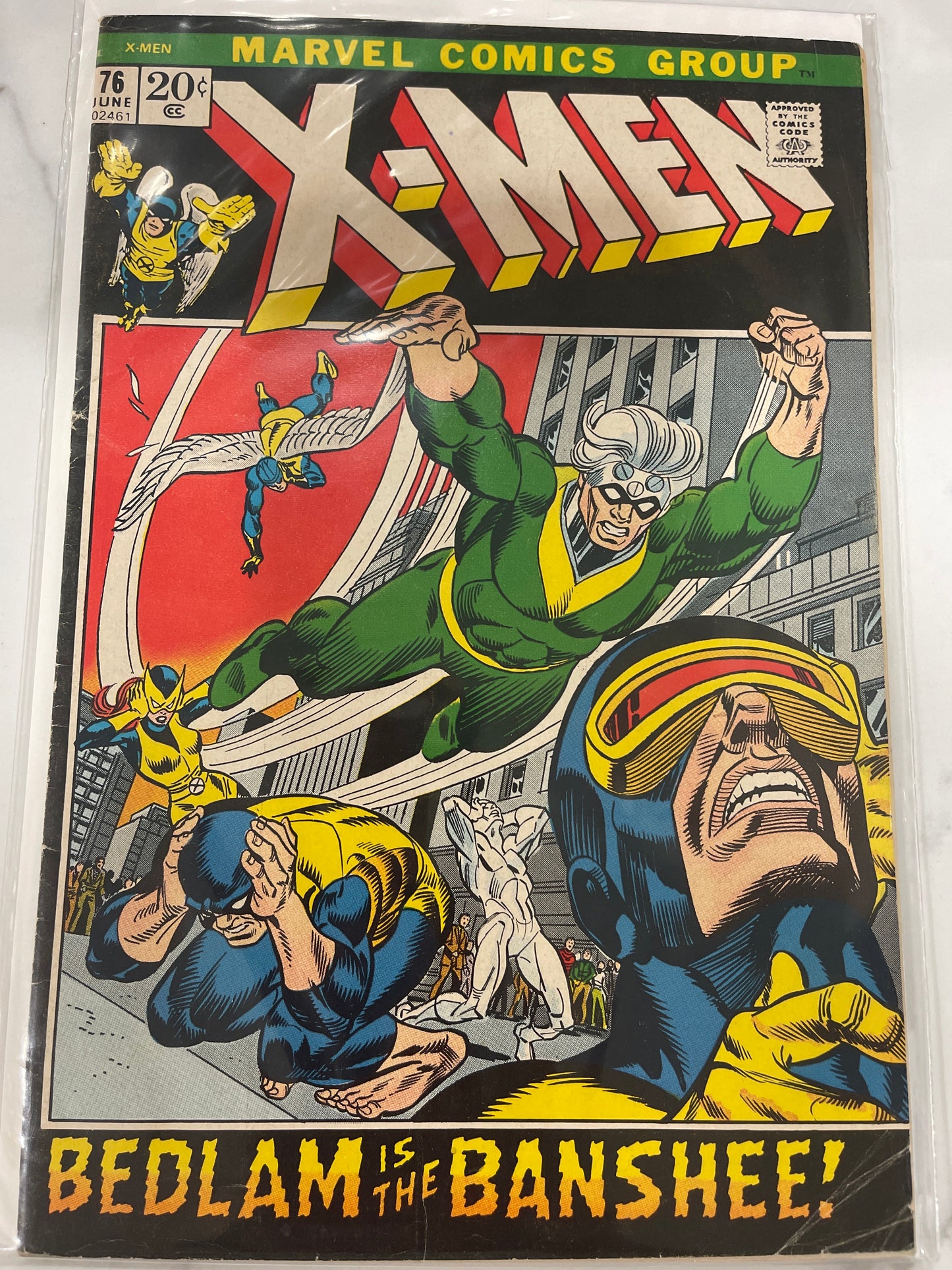 X-Men vol. 1 #76 1st app Banshee