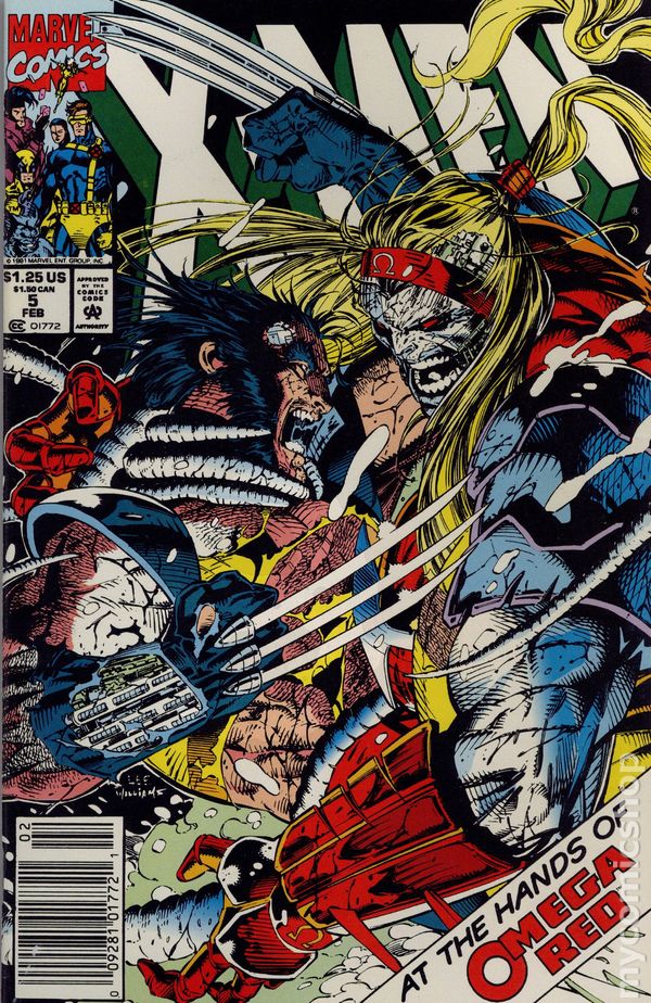 X-Men #5 1991 Newsstand
