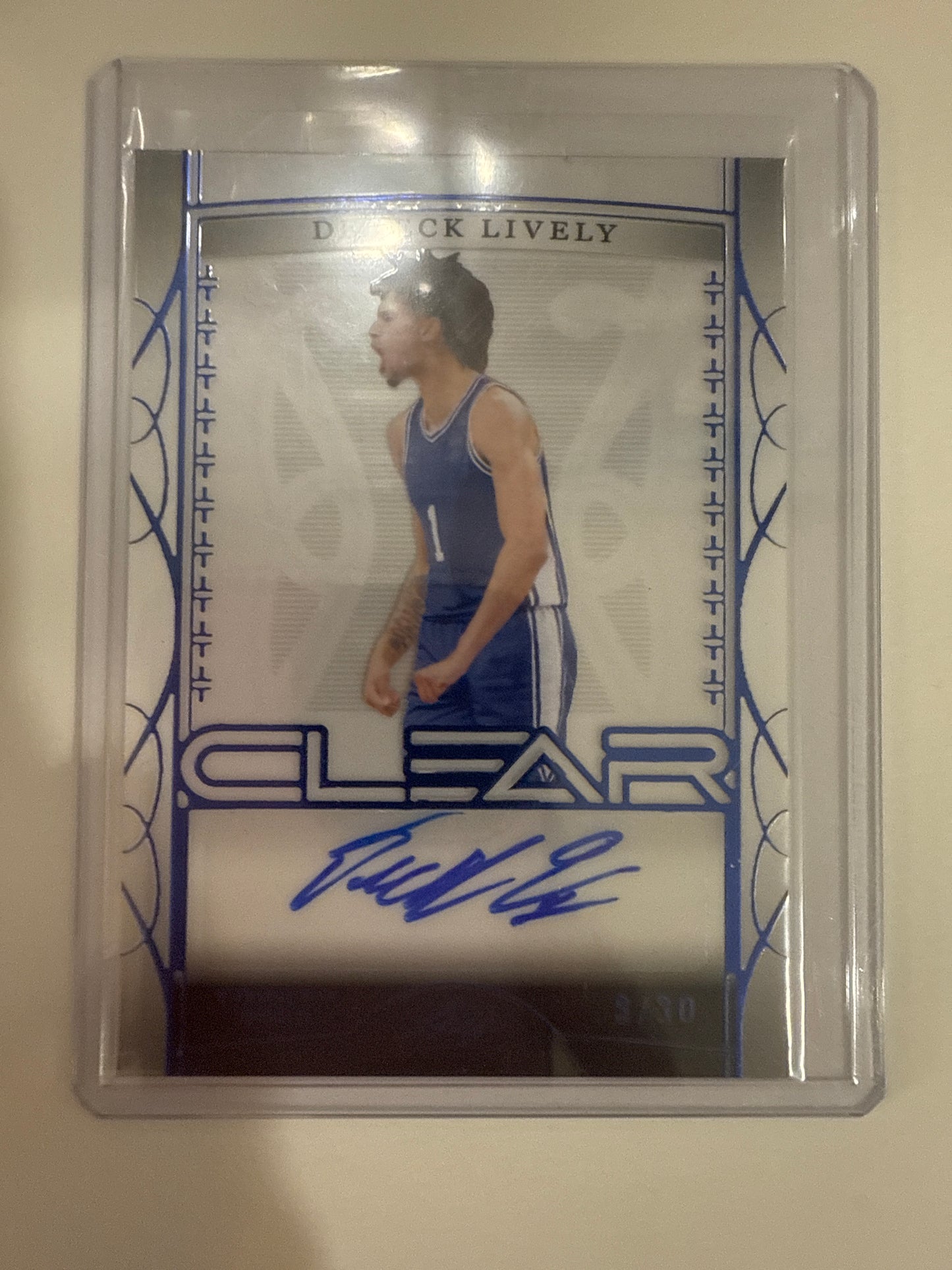 Dereck Lively Auto /30 Leaf