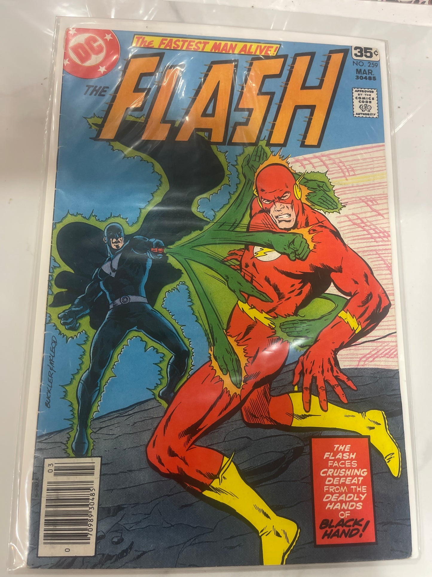 The Flash #259 vs. The Black Hand