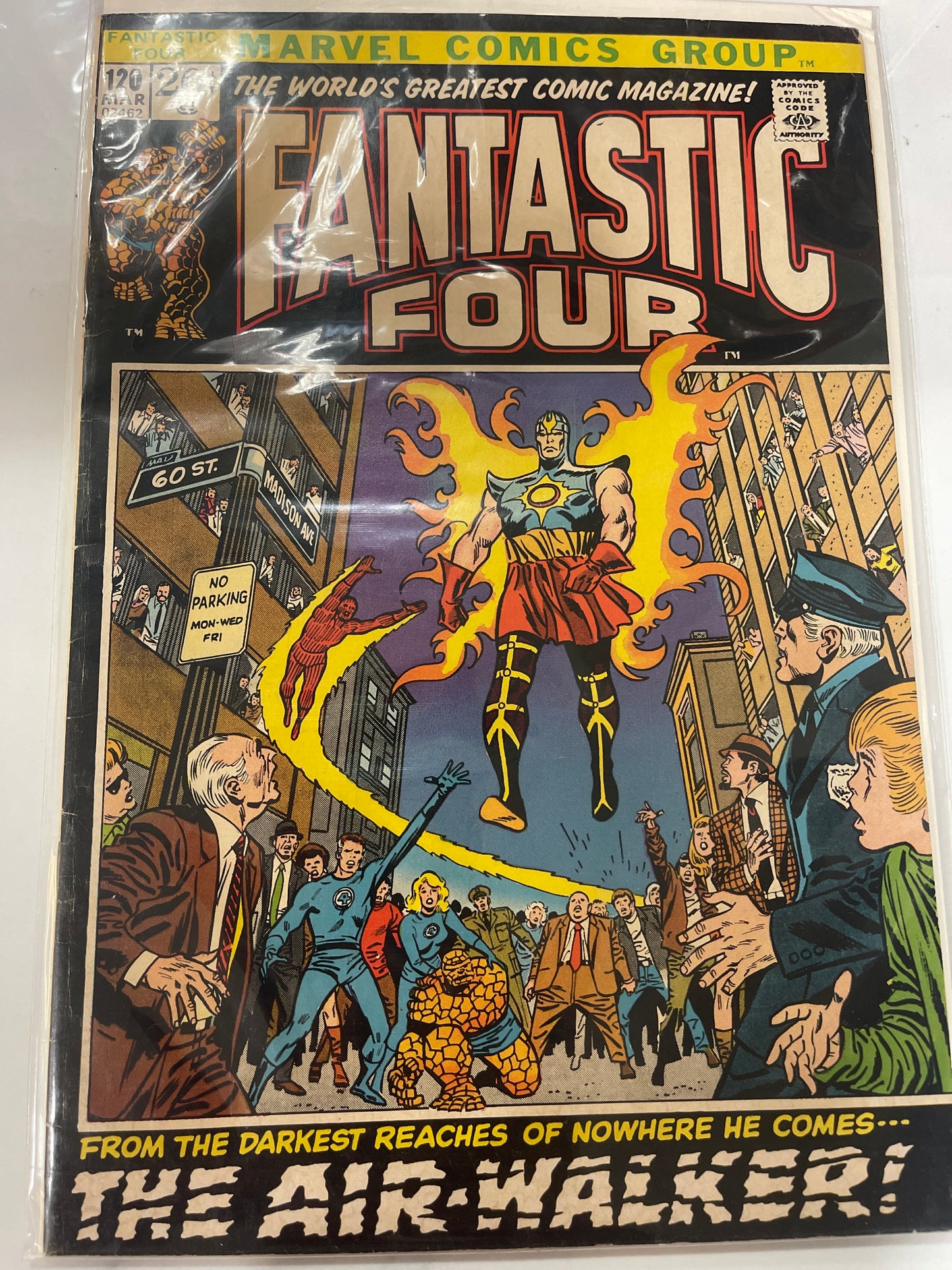 Fantastic Four #120 1st app Gabriel, The Air-Walker