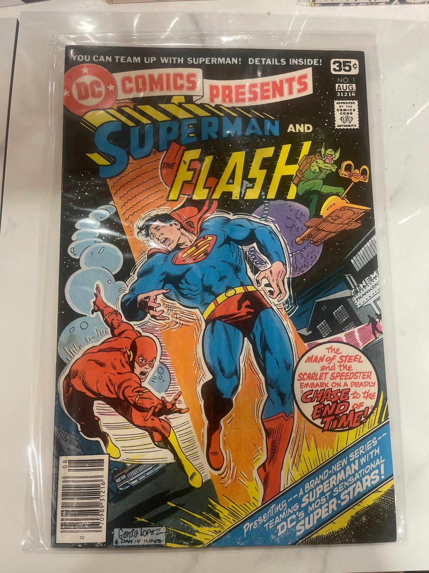 D.C. Comics Presents #1 Superman & Flash (reader copy)