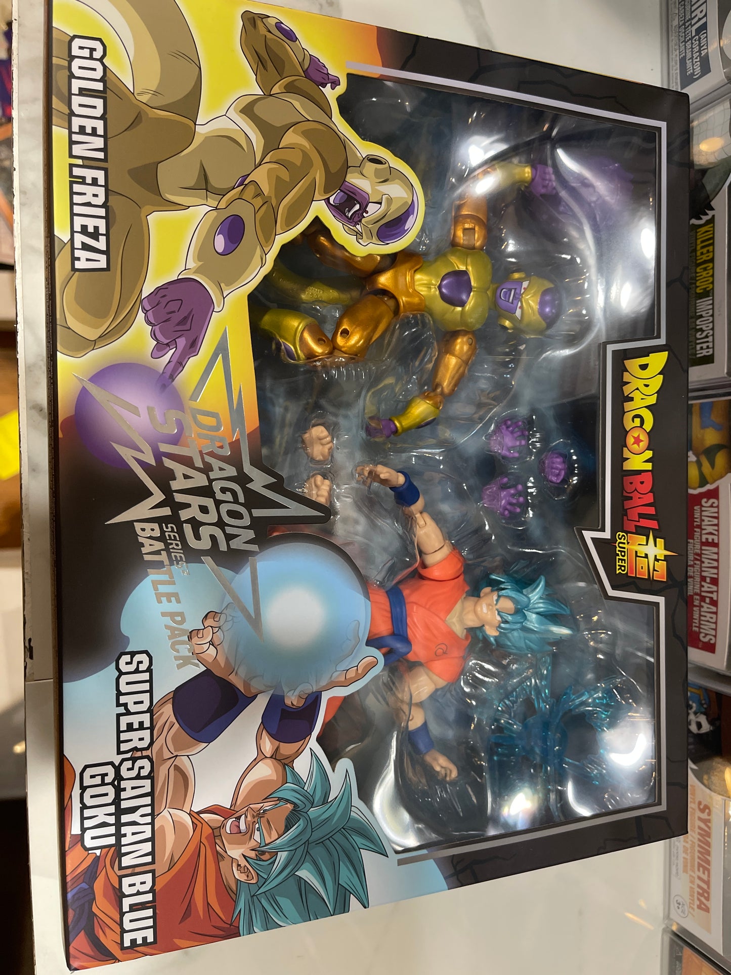 Dragon Ball Dragon Stars Series Battlepack “Golden Frieza Super Saiyan Blue Goku”