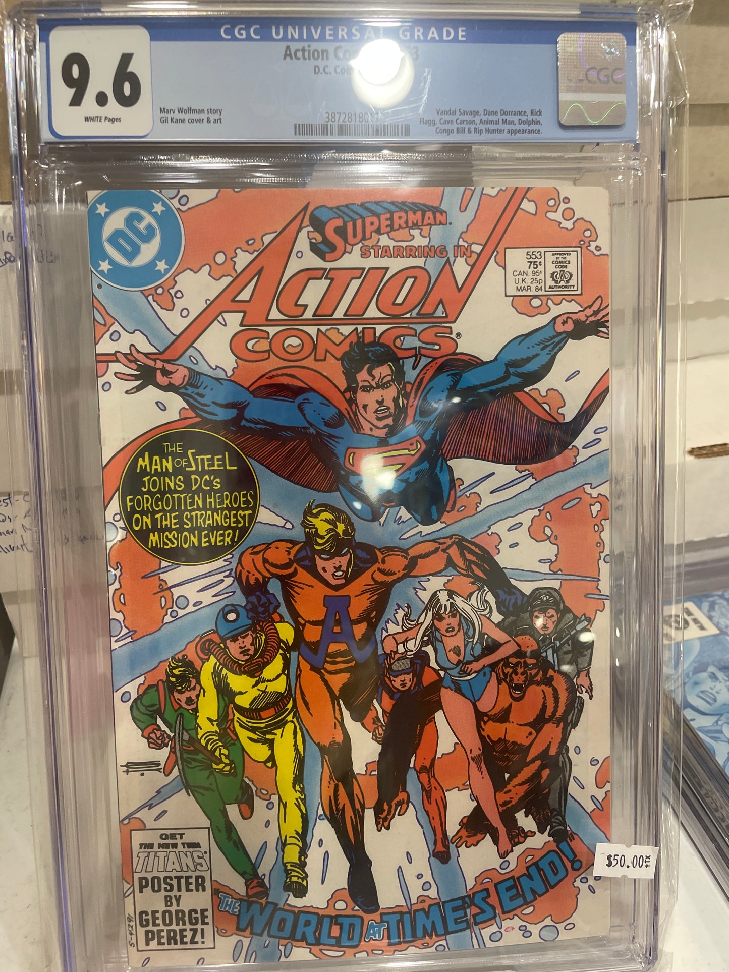 Action Comics #553 CGC 9.6