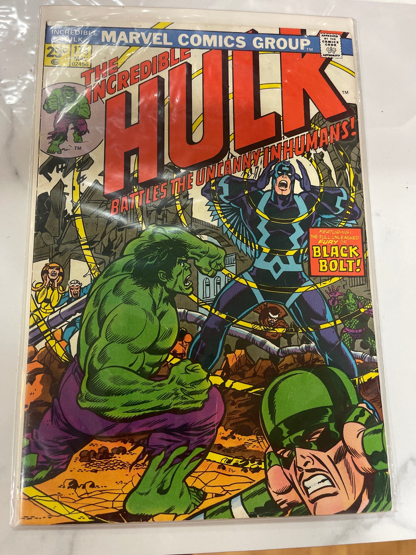 Incredible Hulk #175 vs. The Inhumans