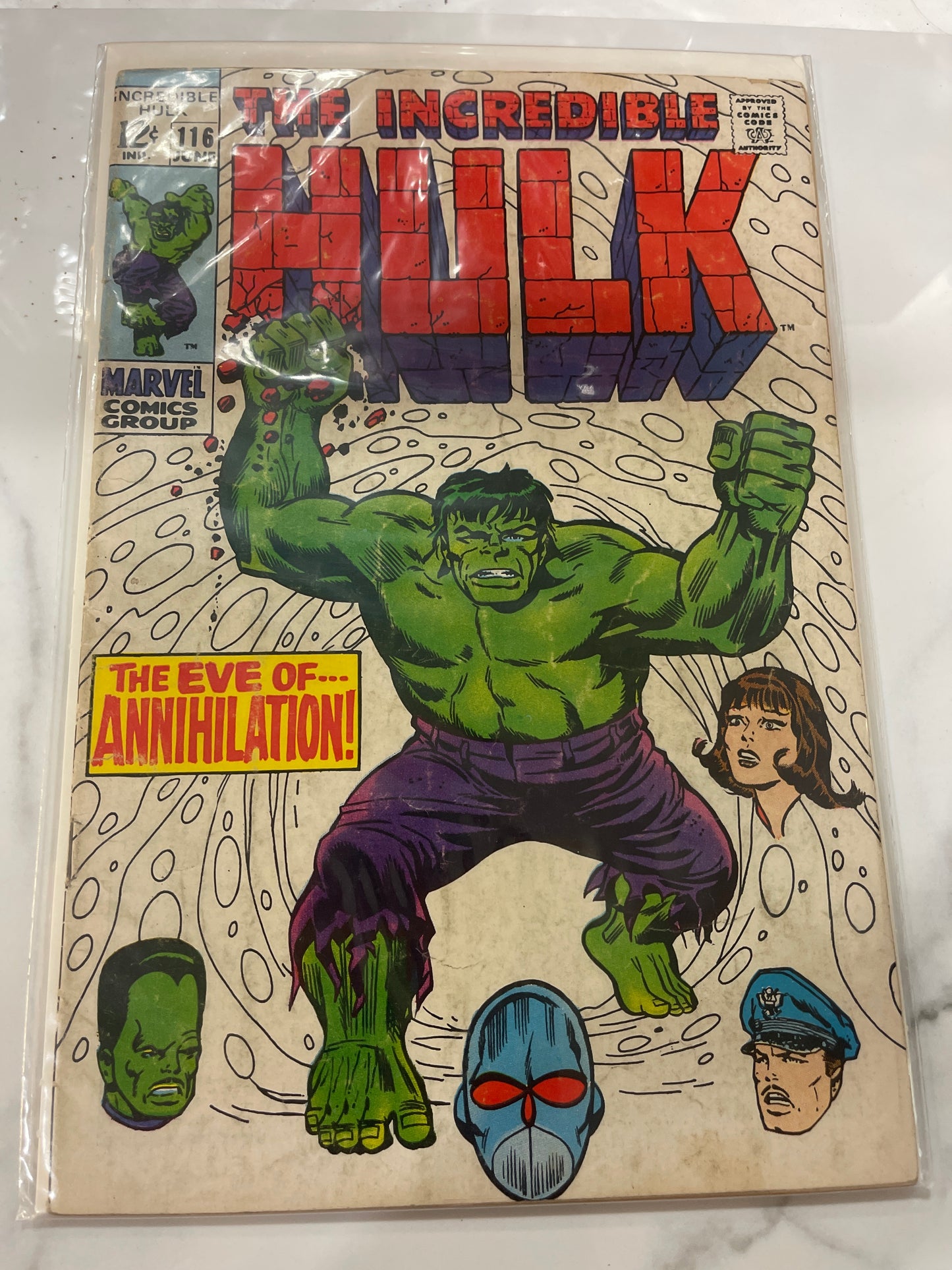 Incredible Hulk #116 vs. The Leader