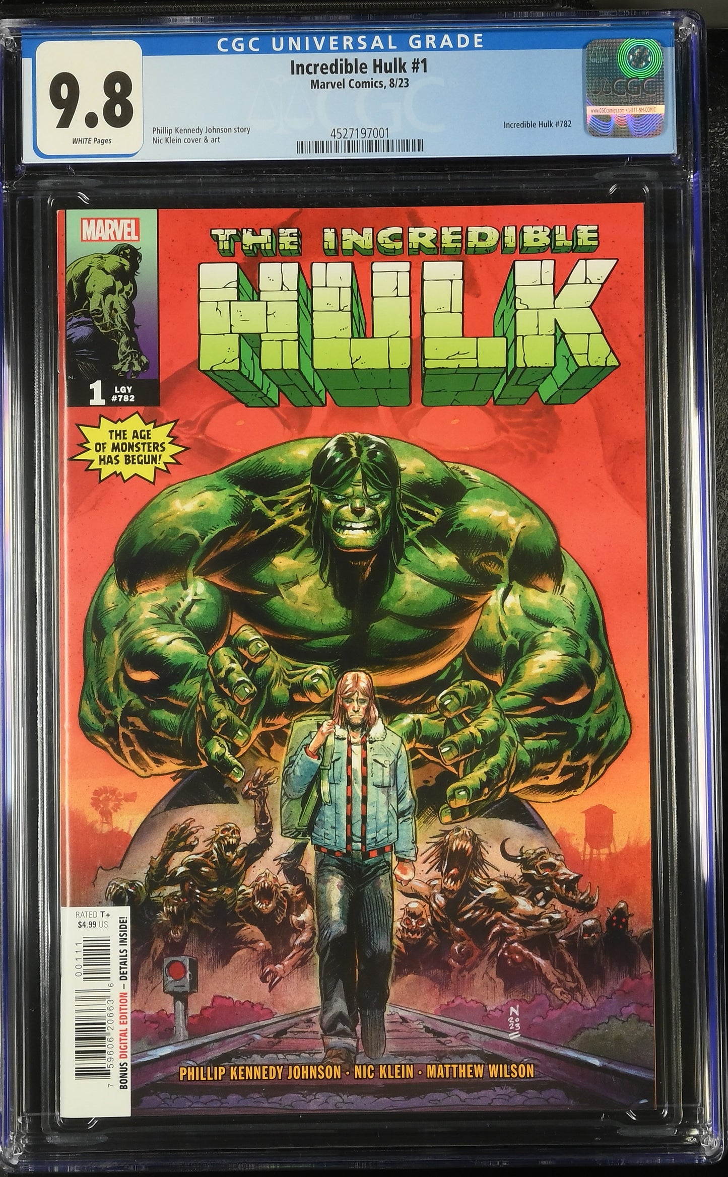 Incredible Hulk #1 CGC 9.8 Cvr A 2023