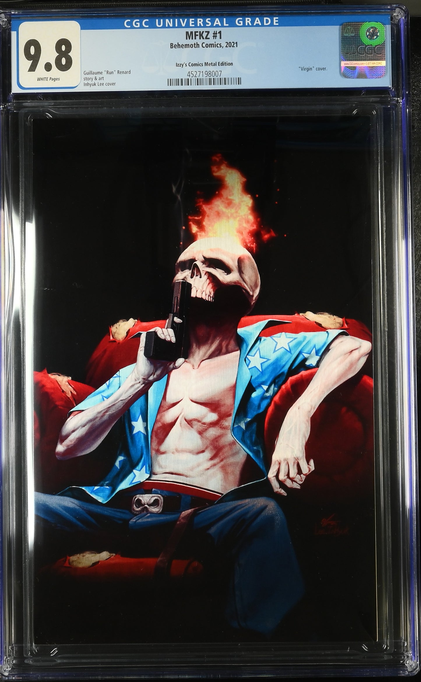 MFKZ #1 CGC 9.8 * Inhyuk Lee Virgin Metal Variant