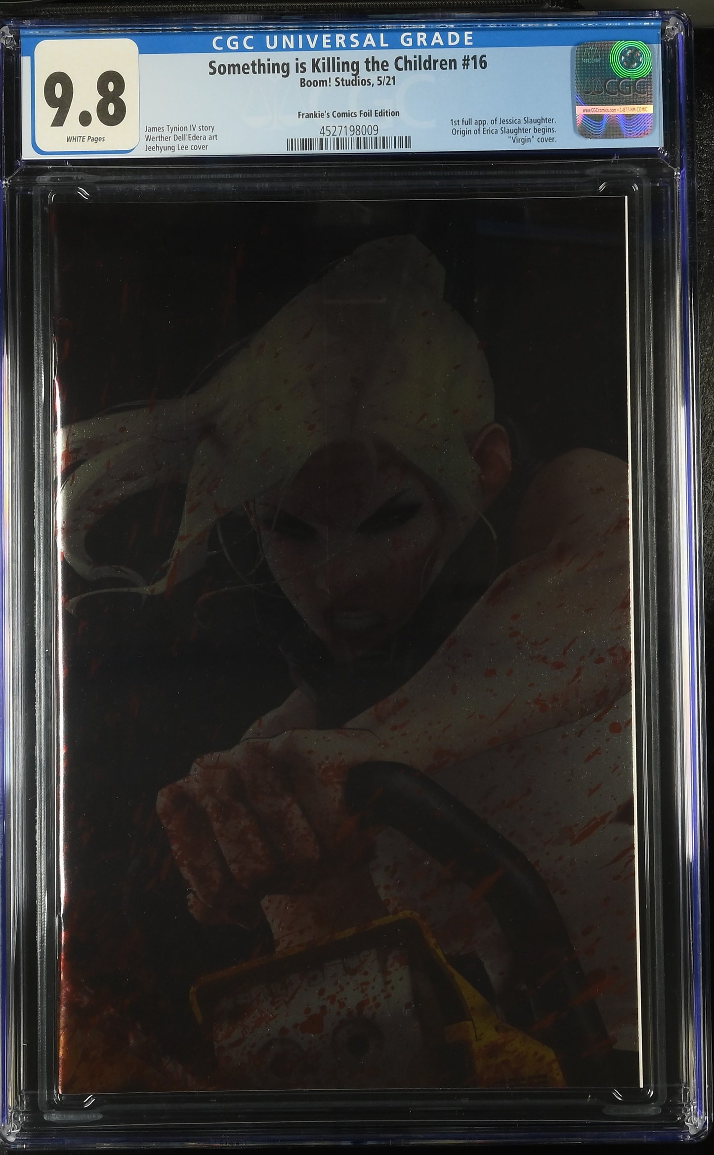 Something is Killing the Children #16 CGC 9.8 * Jeehyung Lee Virgin Foil