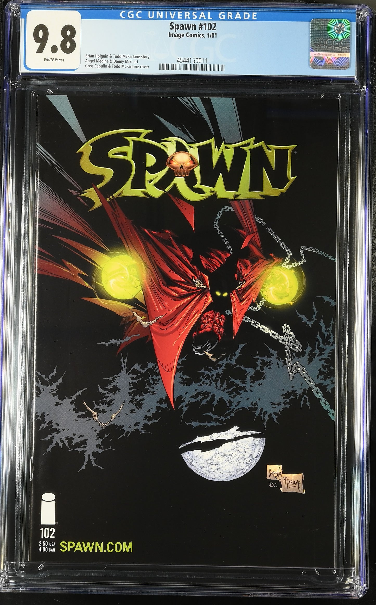 Spawn #101 CGC 9.8 * Greg Capullo & Todd McFarlane