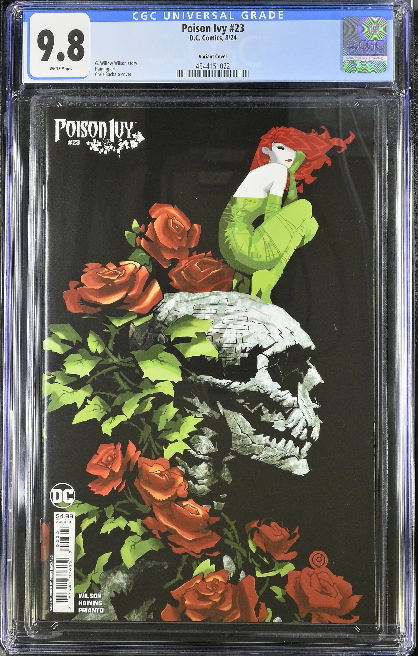 Poison Ivy #23 CGC 9.8 * Chris Bachalo Variant