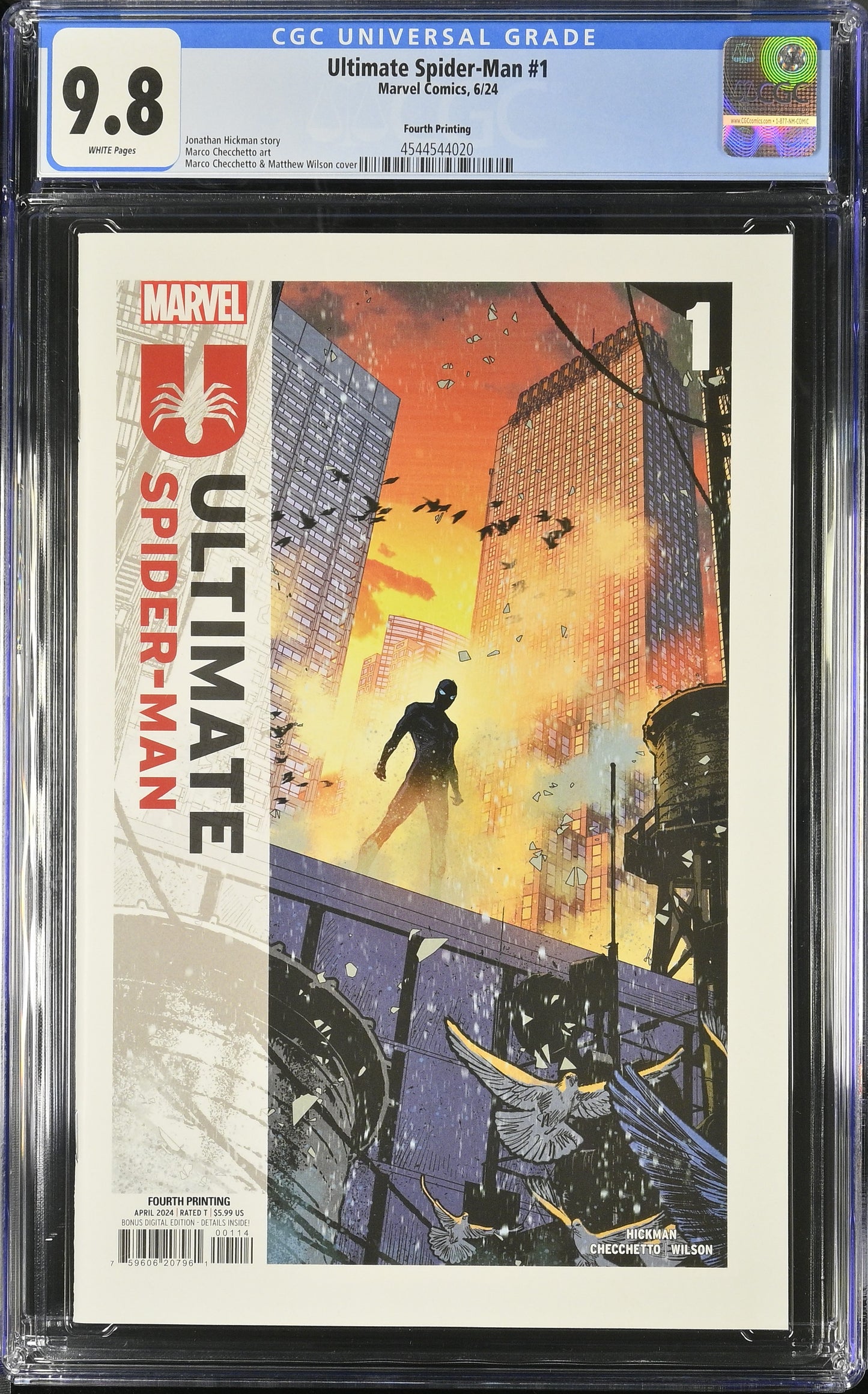 Ultimate Spider-Man #1 CGC 9.8 4th print