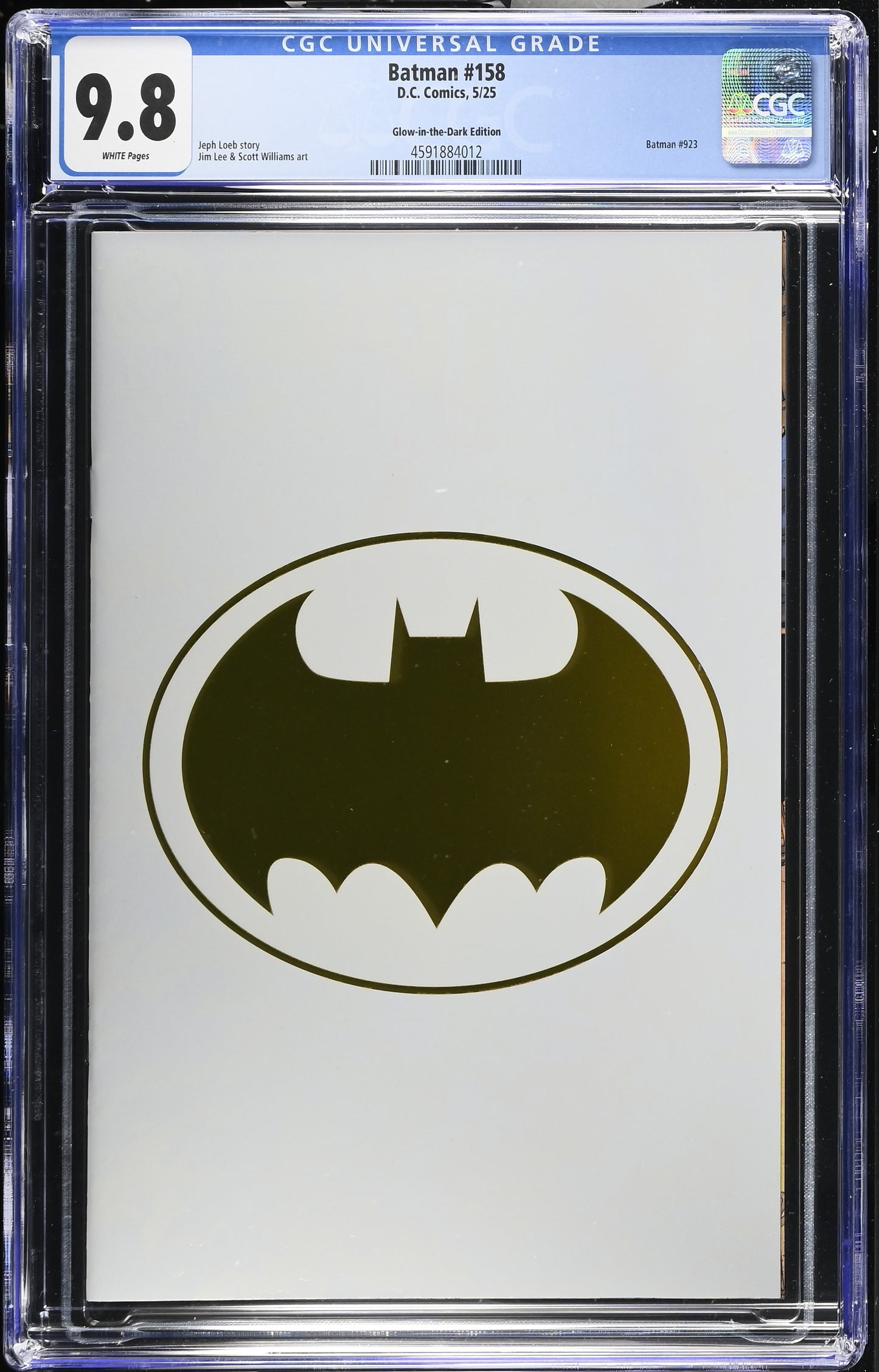 Batman #158 CGC 9.8 * Glow-in-Dark