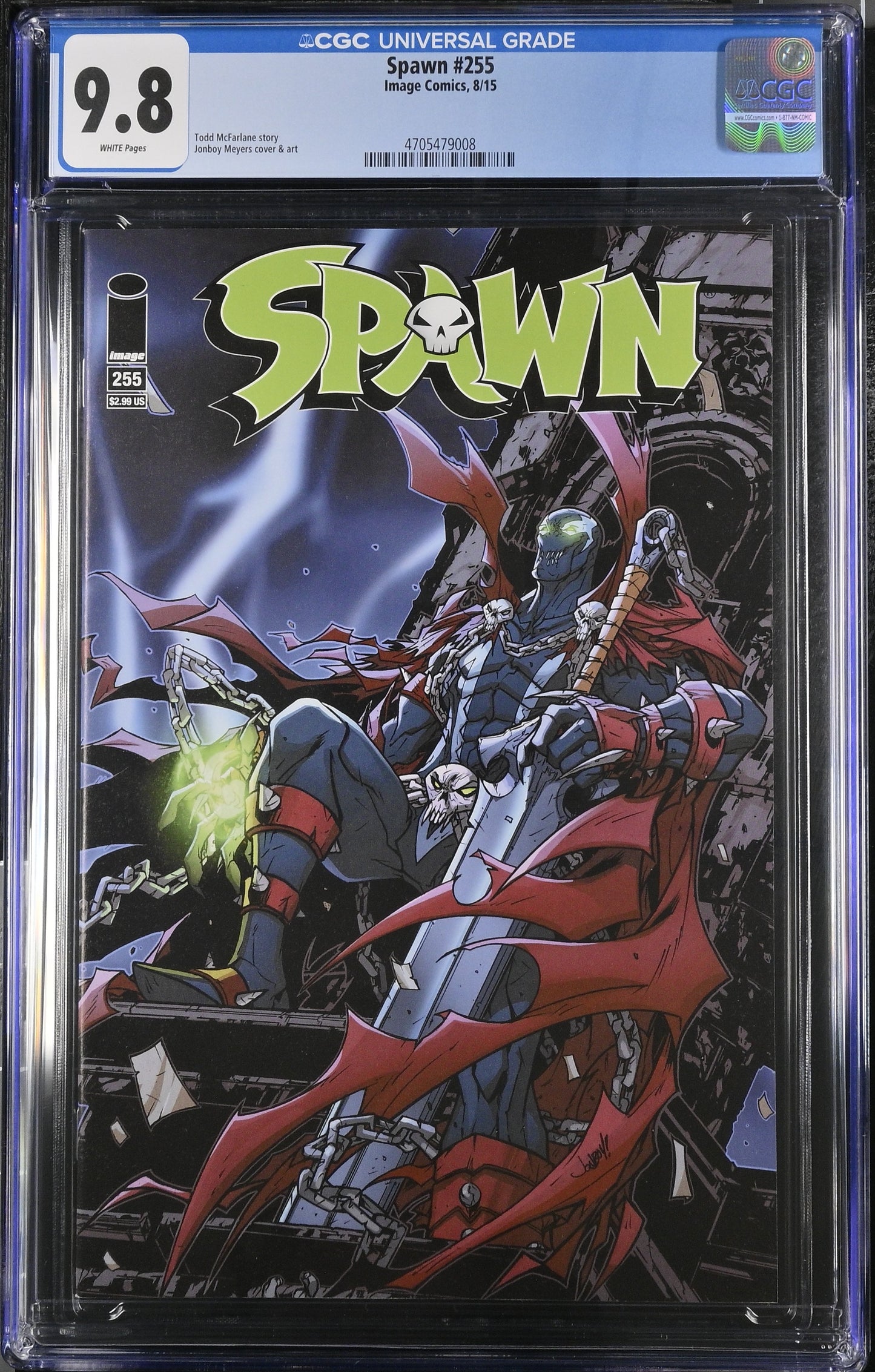 Spawn #255 CGC 9.8