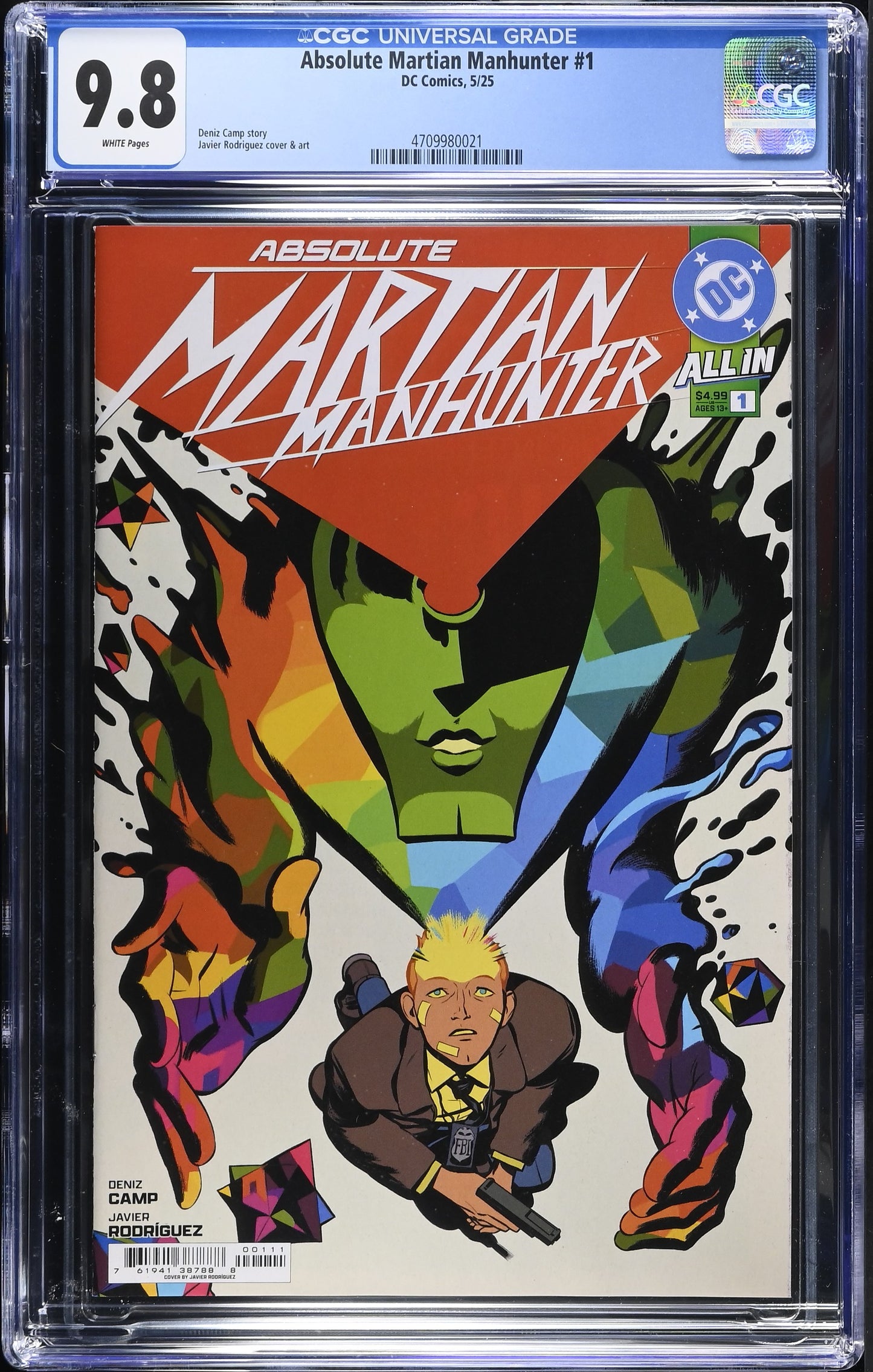 Absolute Martian Manhunter #1 CGC 9.8 1st print A