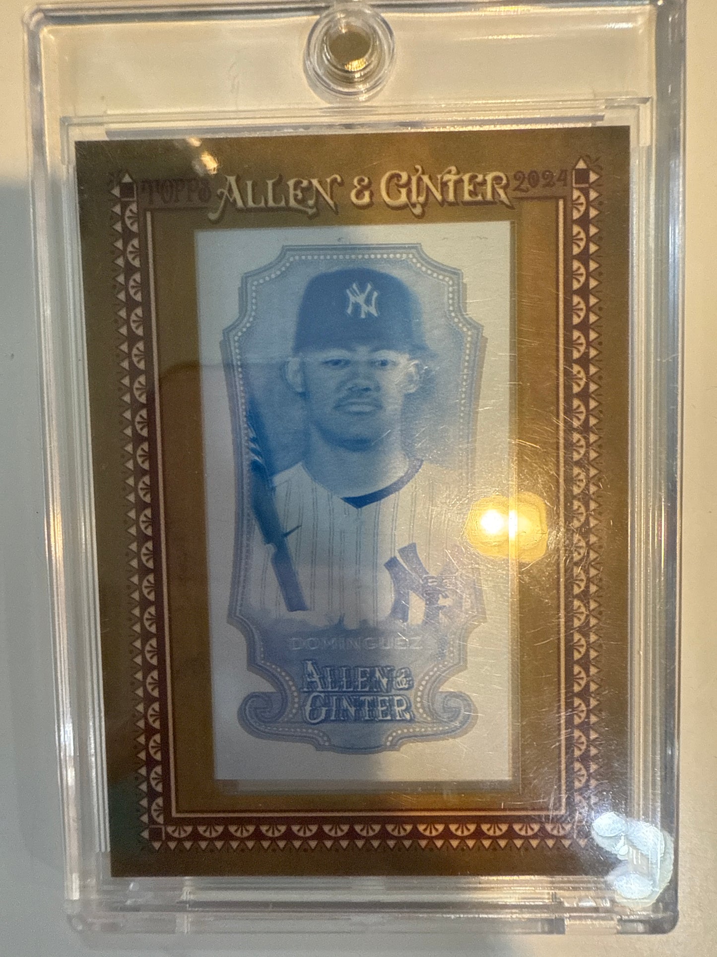 Jason Dominguez 1/1 Printing Plate RC