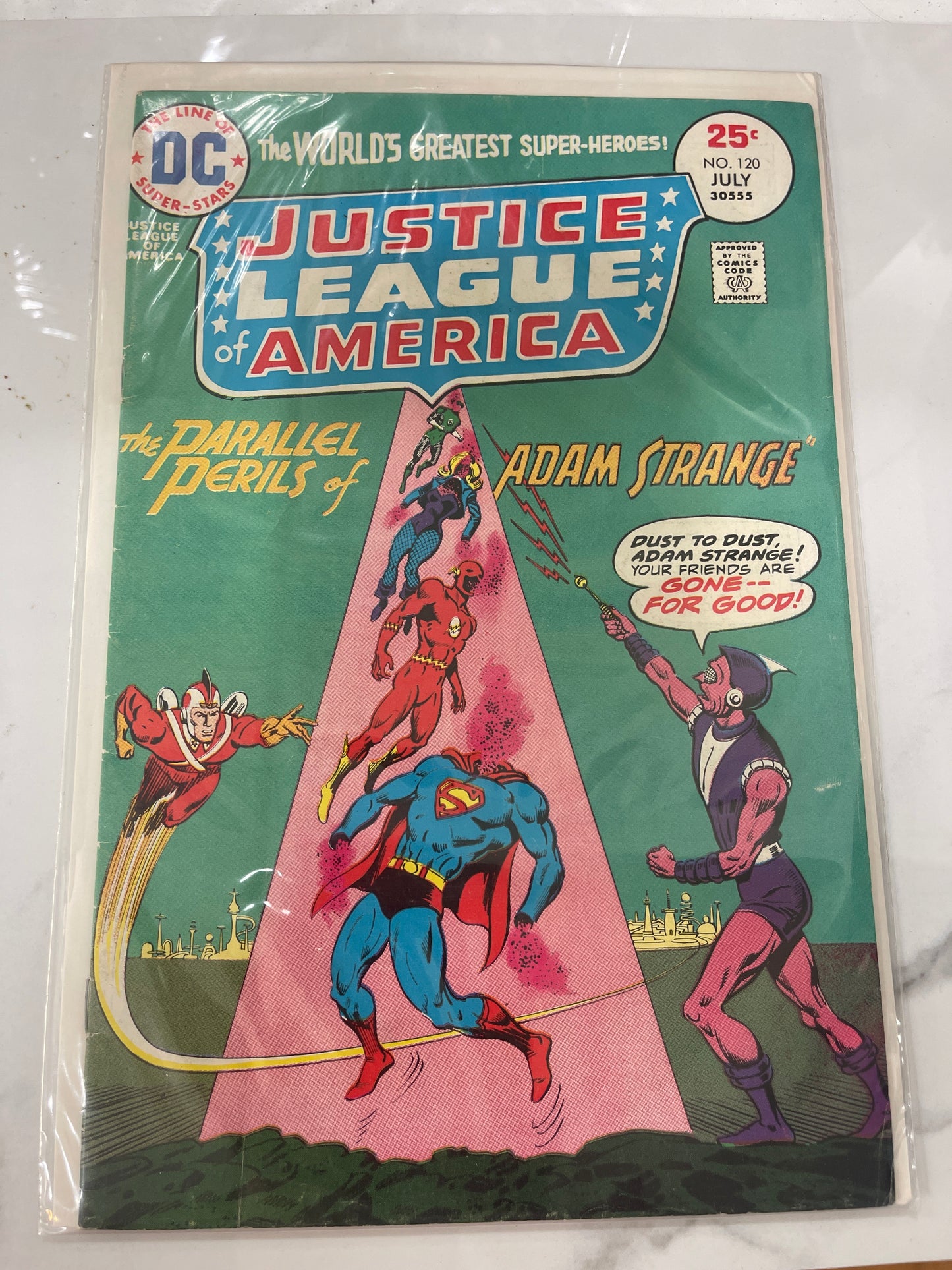 Justice League of America #120 feat. Adam Strange