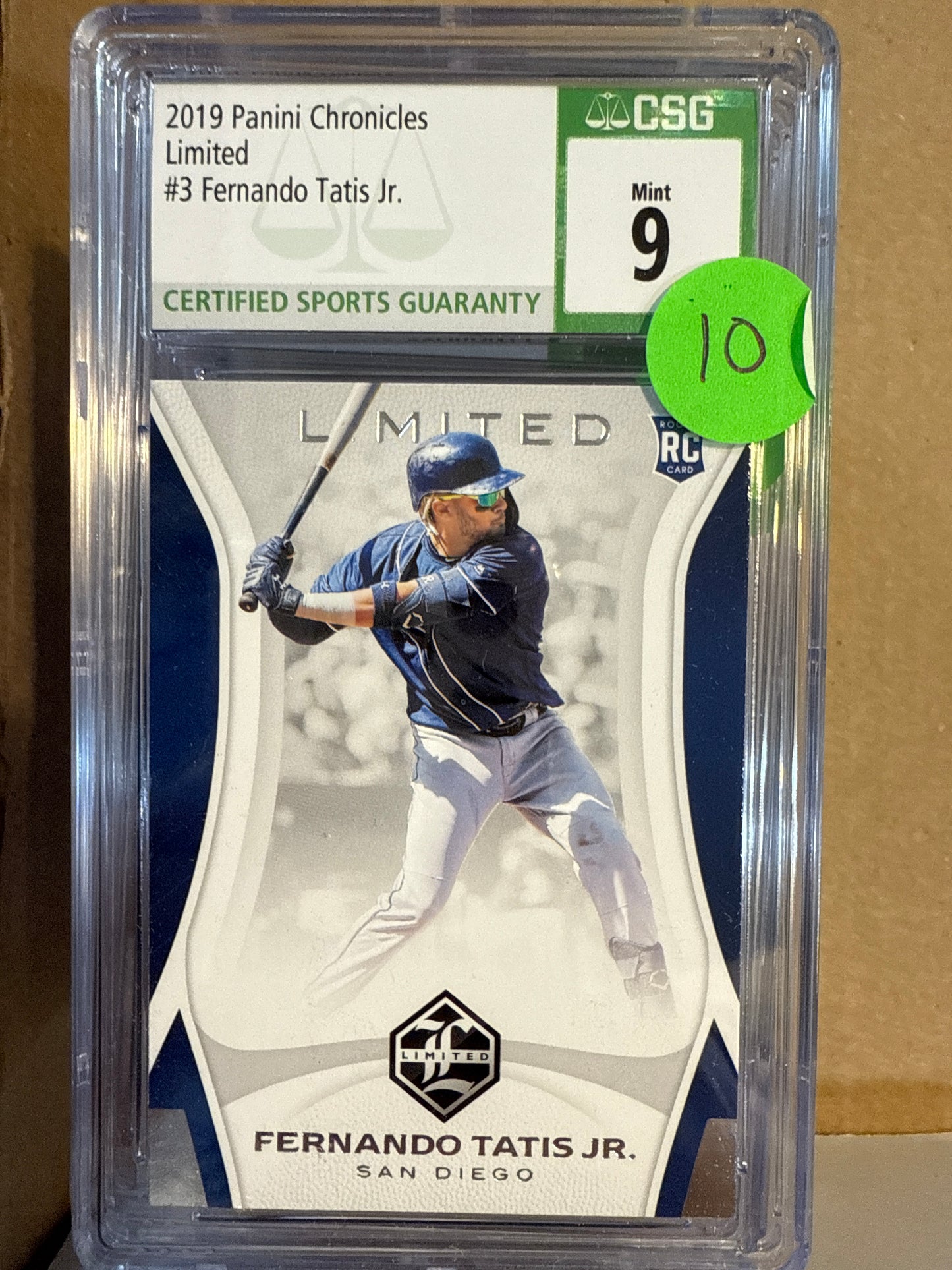 2019 Panini Chronicles Limited #3 Fernando Tatis Jr. CSG 9