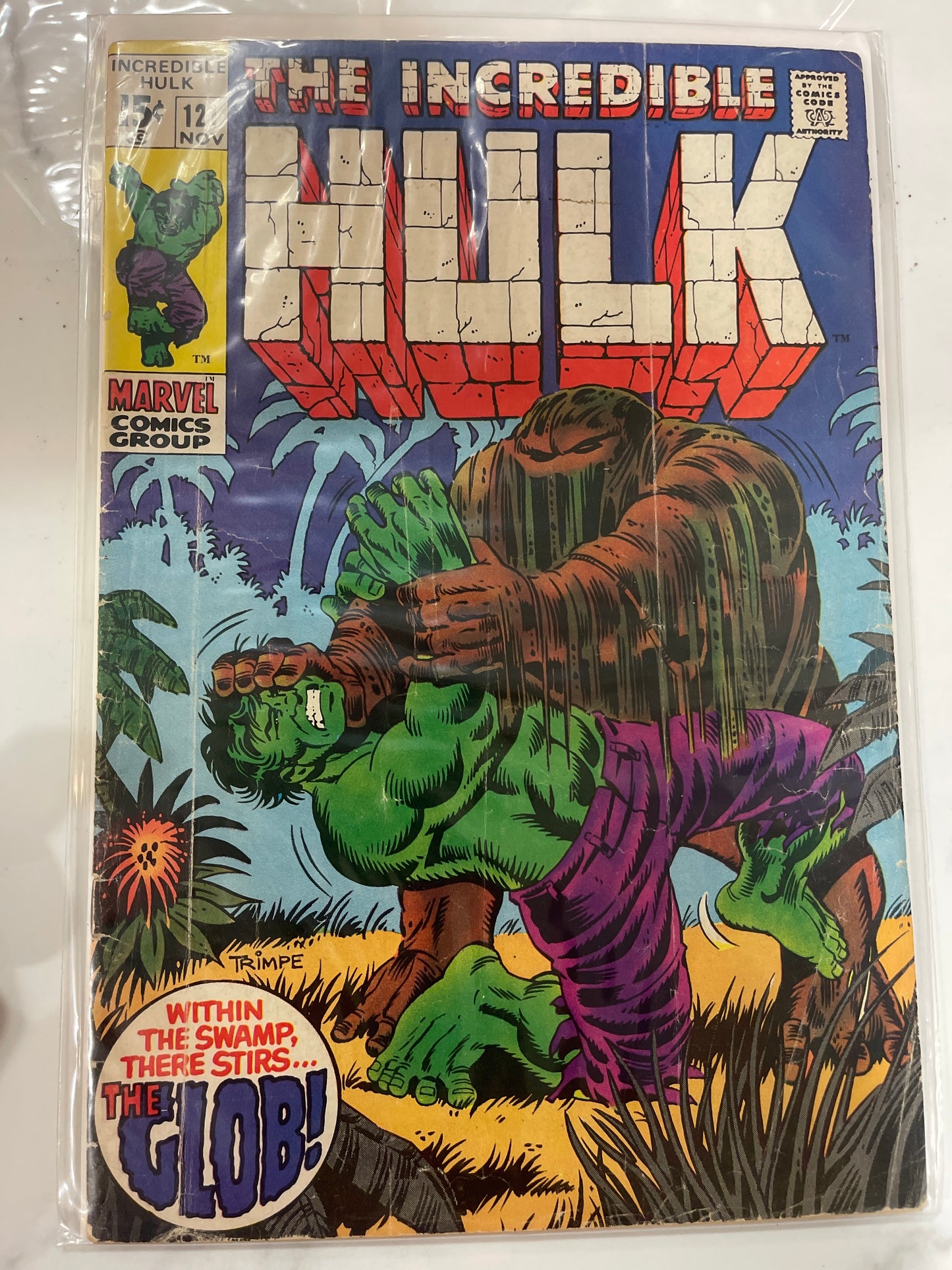 Incredible Hulk #121 vs. The Glob