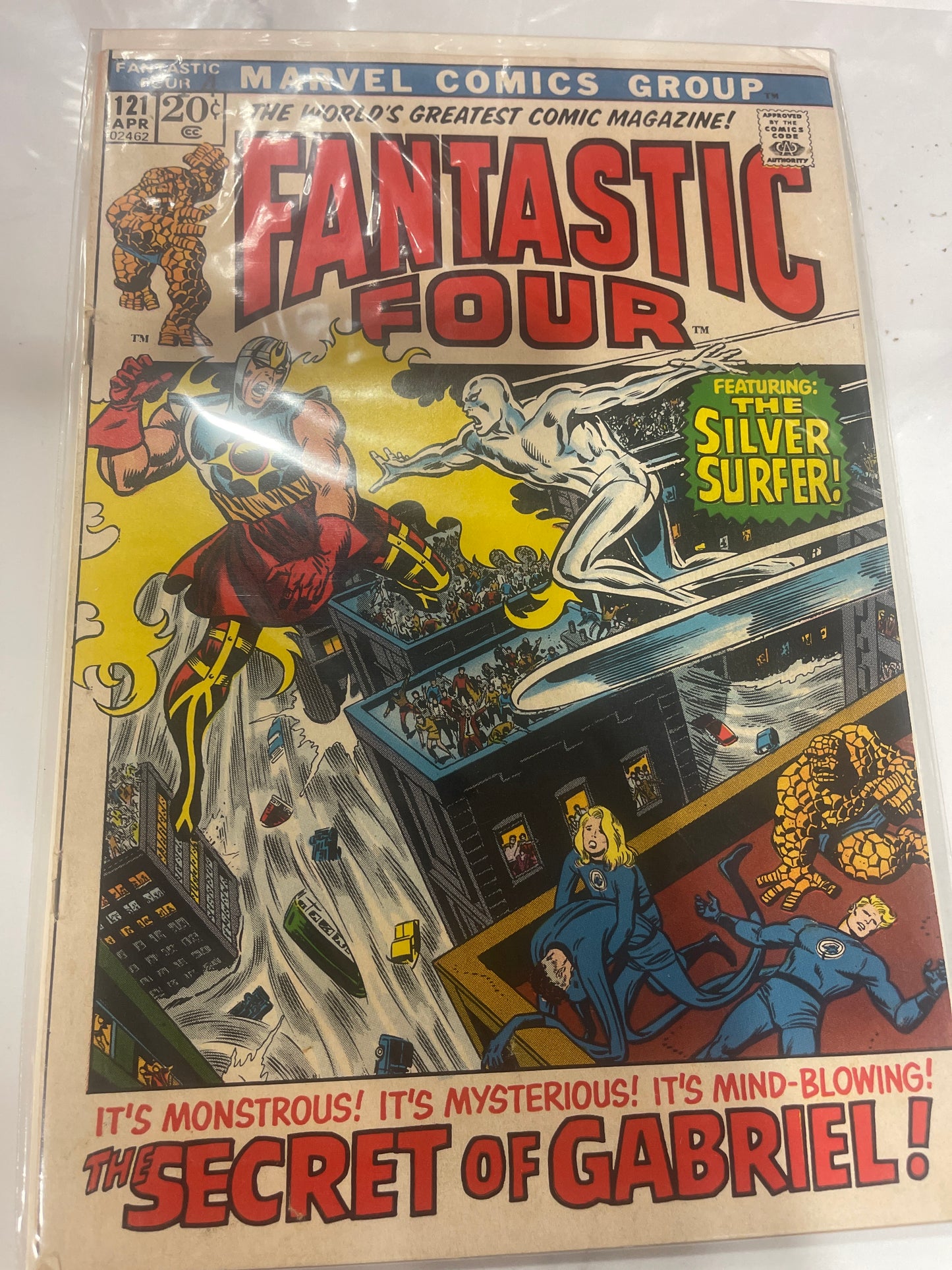 Fantastic Four #121 w/ Silver Surfer