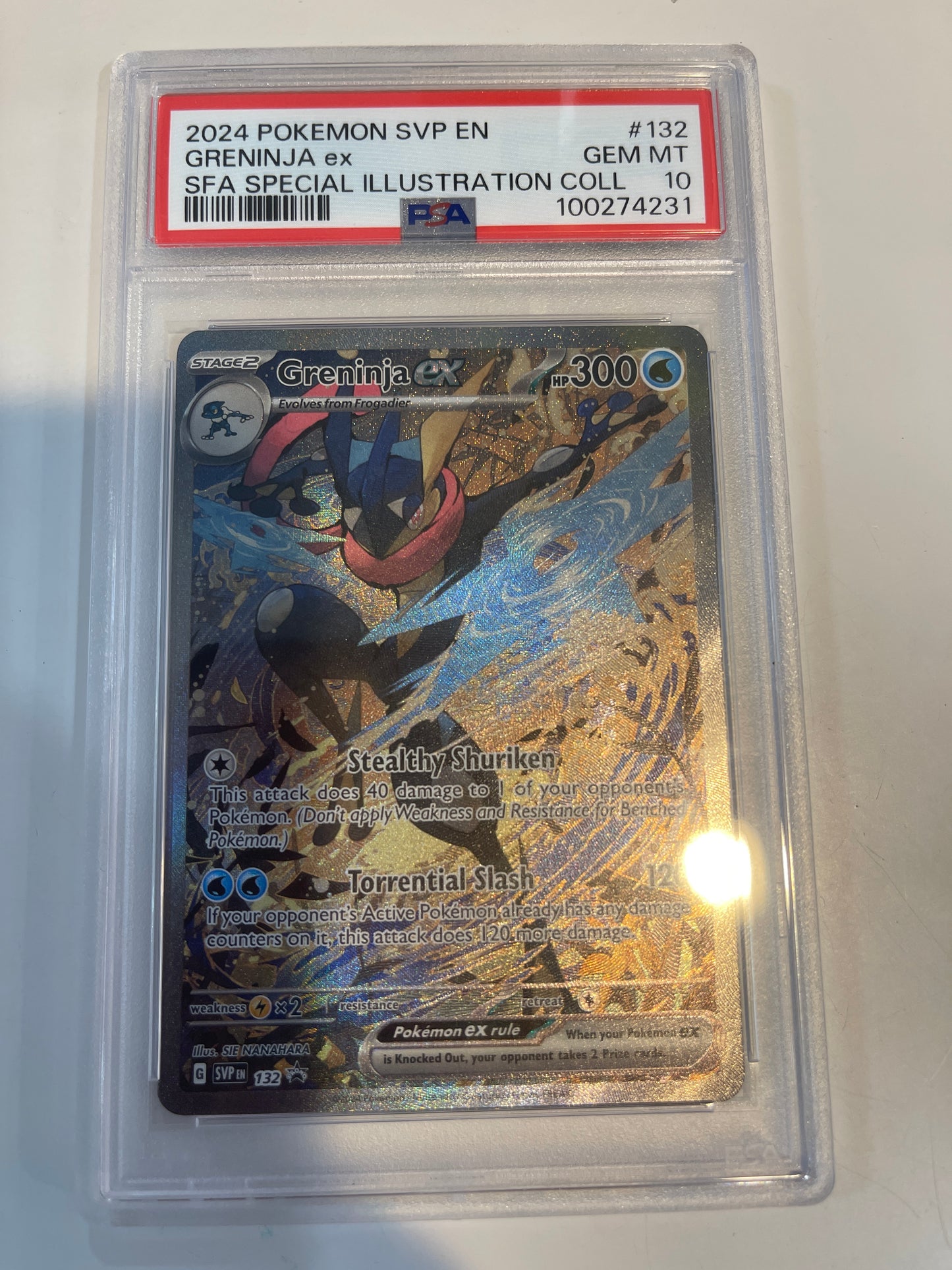 2024 Greninja #132 PSA 10