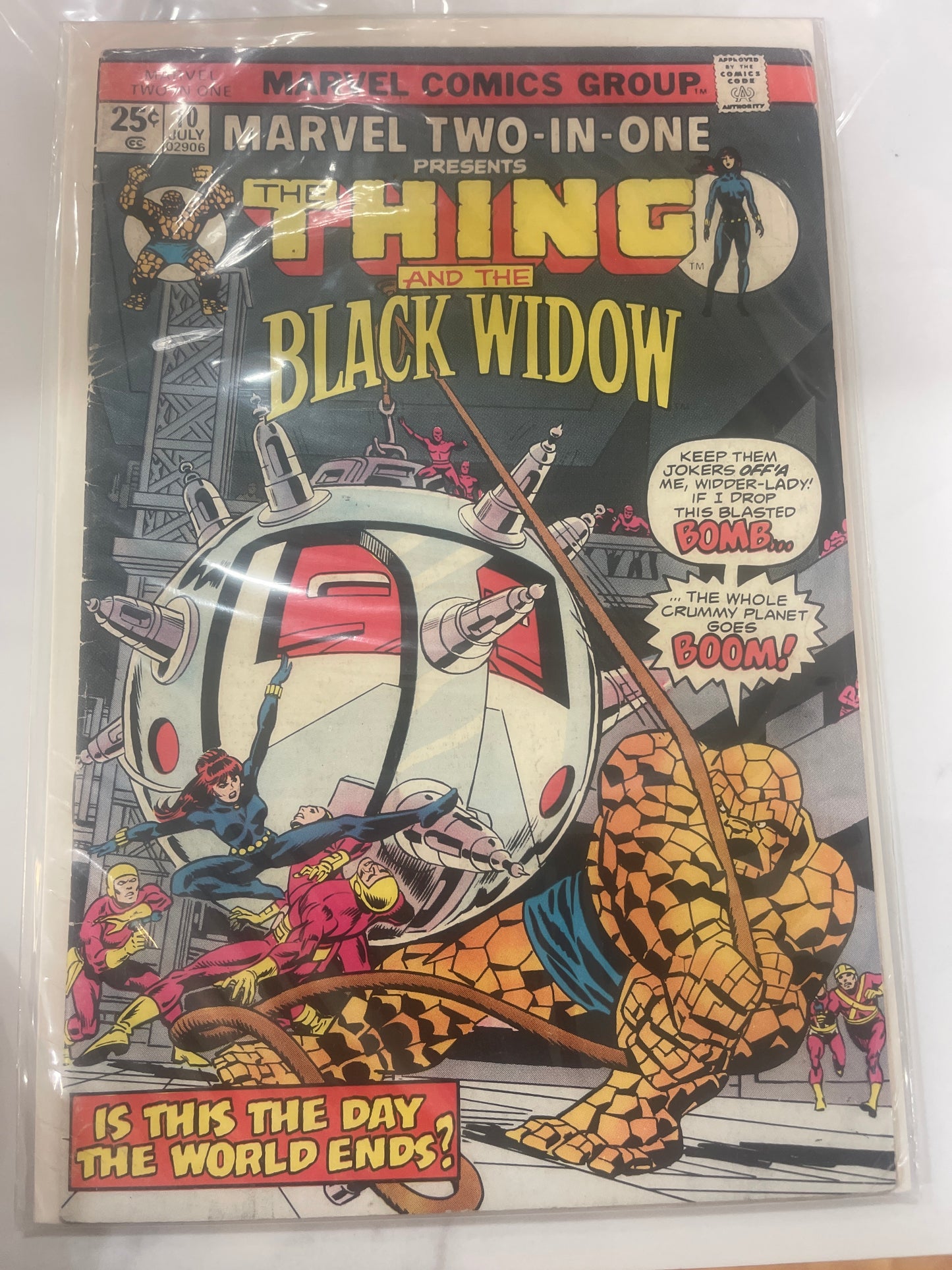 Marvel Two-In-One #10 Thing & Black Widow