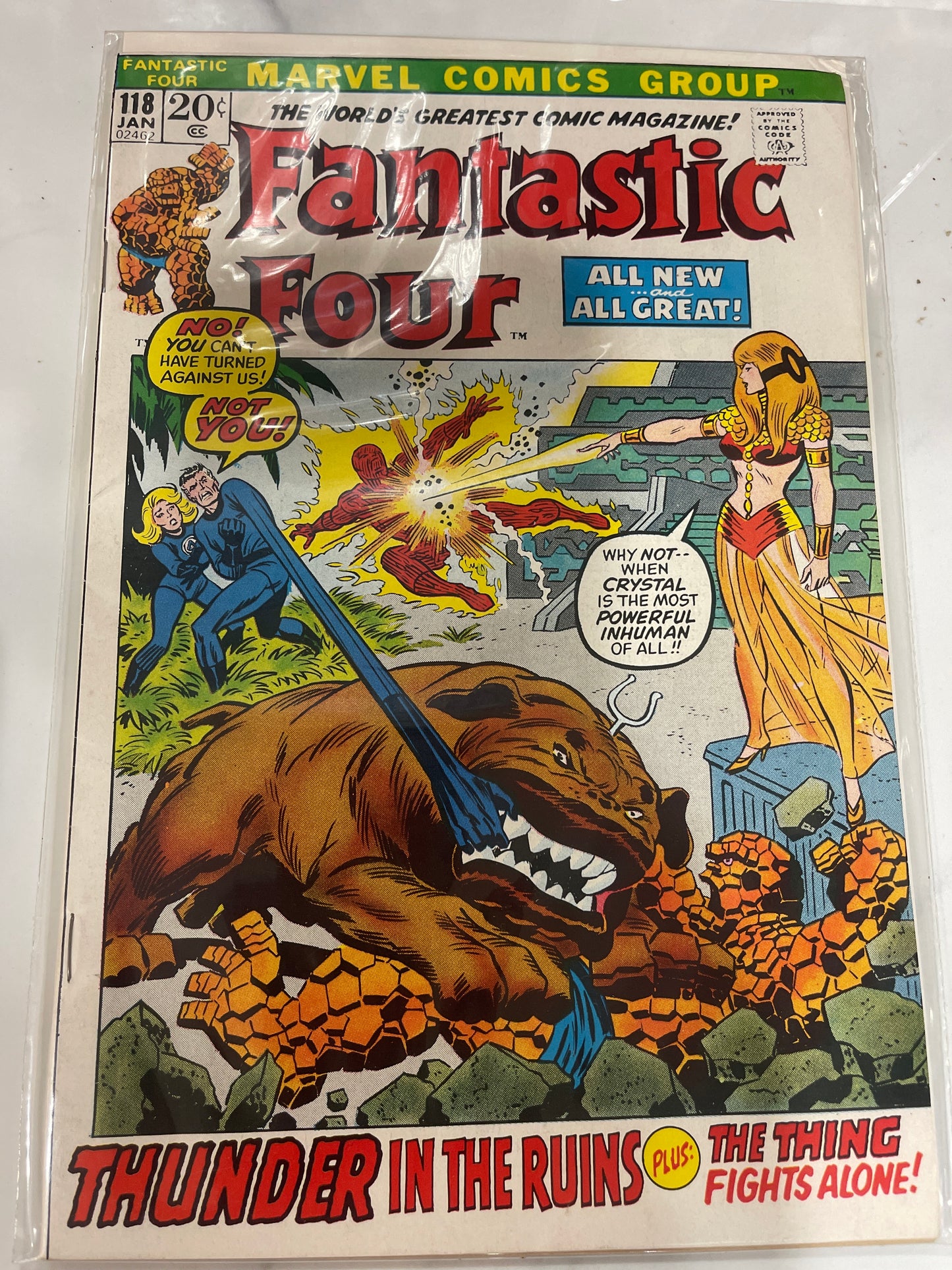 Fantastic Four #118 w/ The Inhumans