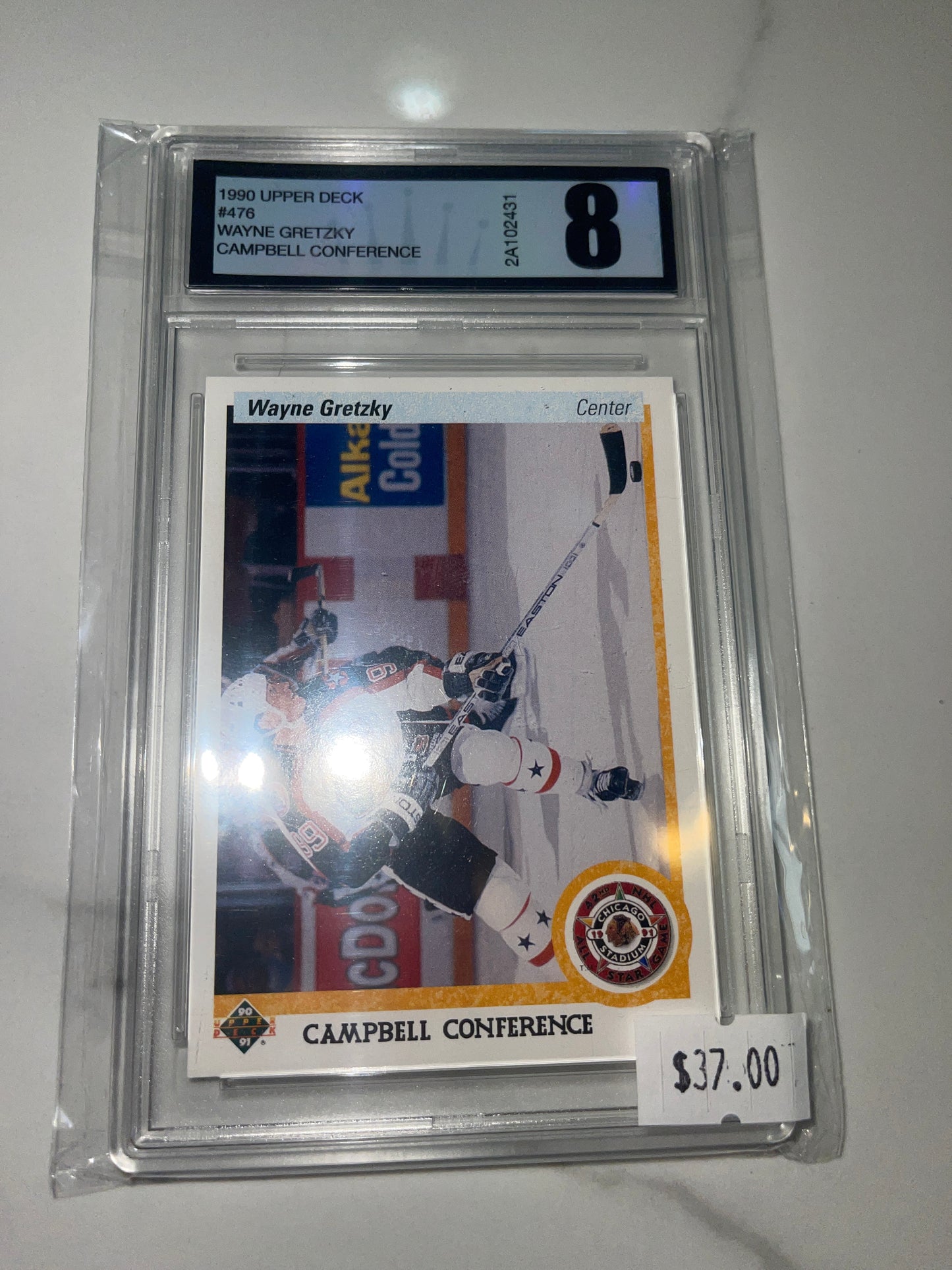 1990 Upper Deck #476 Wayne Gretzky Campbell Conference