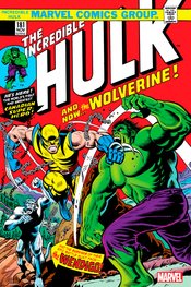 INCREDIBLE HULK #181 FACSIMILE EDITION FOIL