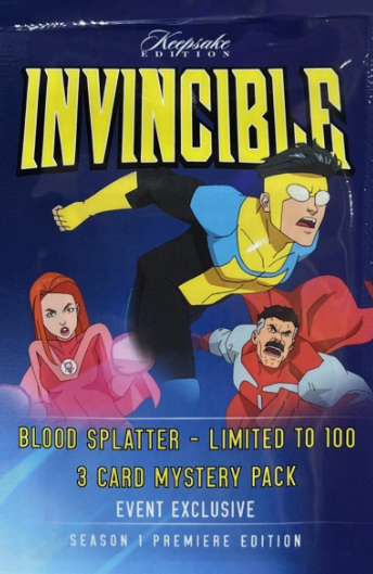 Invincible Blood Splatter Pack Con Event 2025