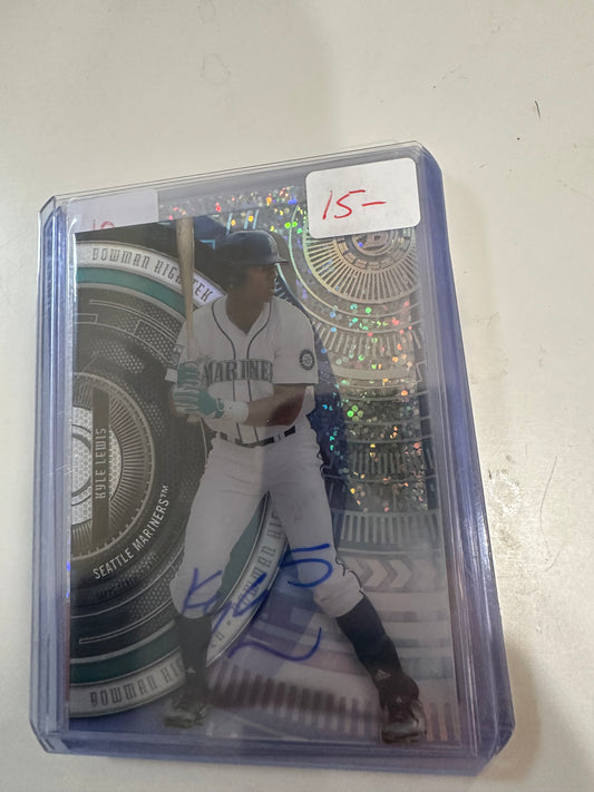 2017 Bowman Hightek Kyle Lewis Auto