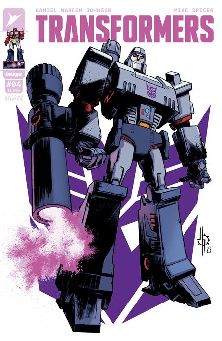 TRANSFORMERS #4 Second Printing Cvr A