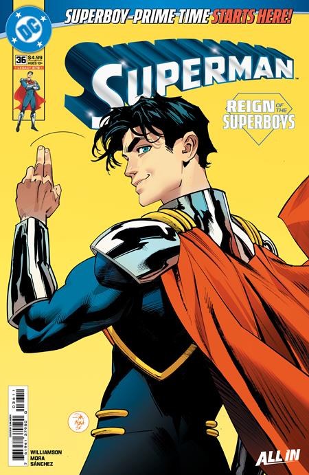 SUPERMAN #36 CVR A DAN MORA